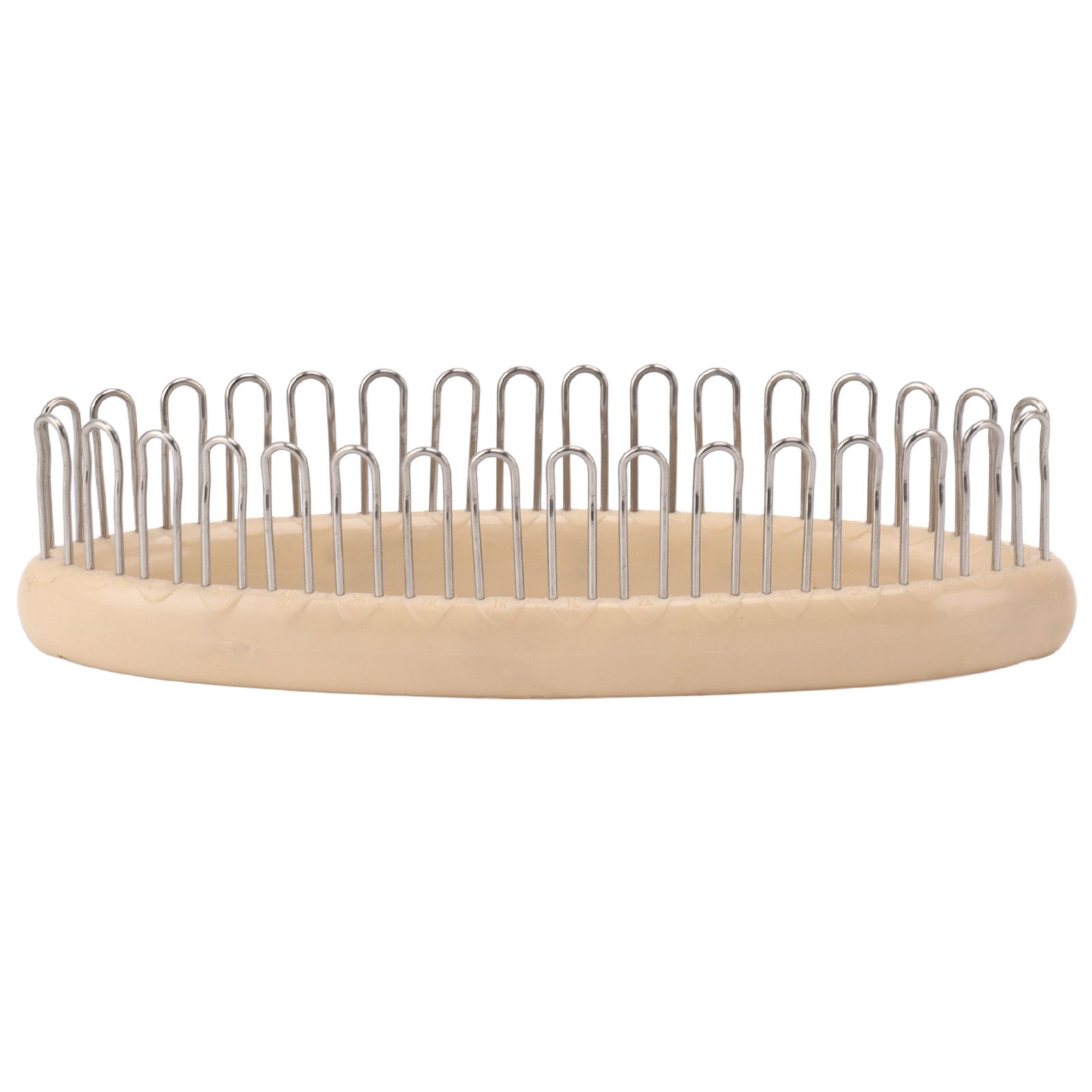Knitting Loom Wooden Round Pocket Knitting Board DIY Weaving Craft Tool with view 4