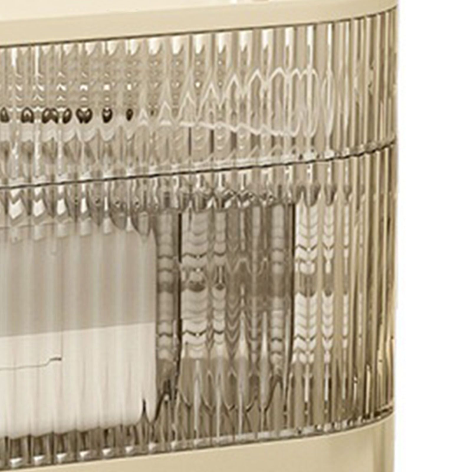 Desktop Storage Box 3 Tier Rotating Divided Organizer for Jewelry Data Cable view 8