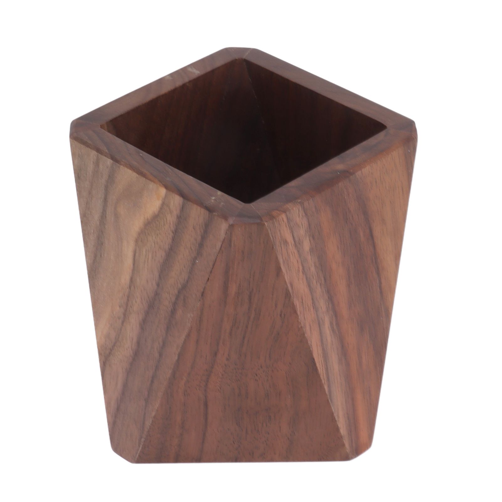 Cooking Utensil Container Smoothing Stable Large Capacity Simple Wooden Pen view 4