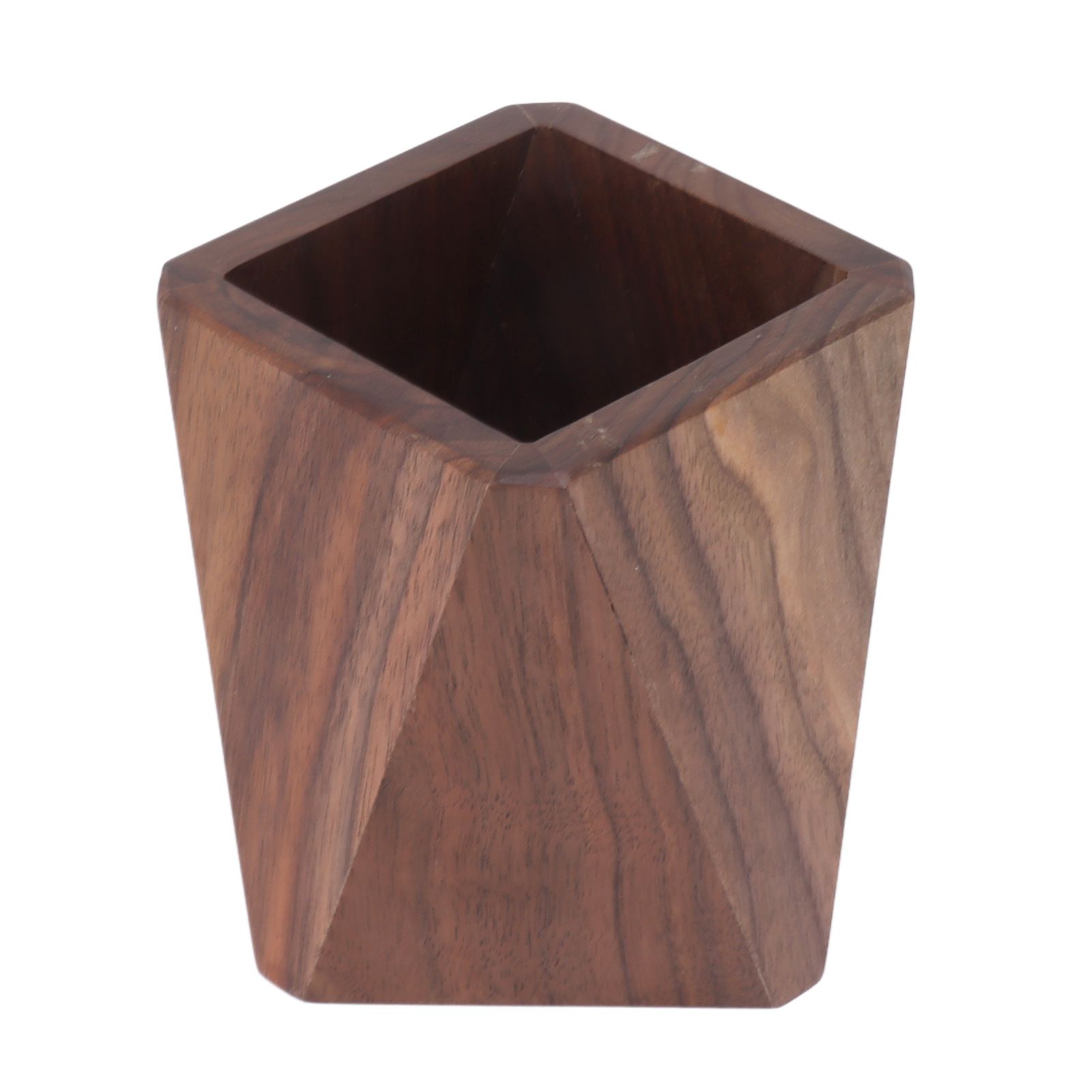 Cooking Utensil Container Smoothing Stable Large Capacity Simple Wooden Pen view 7