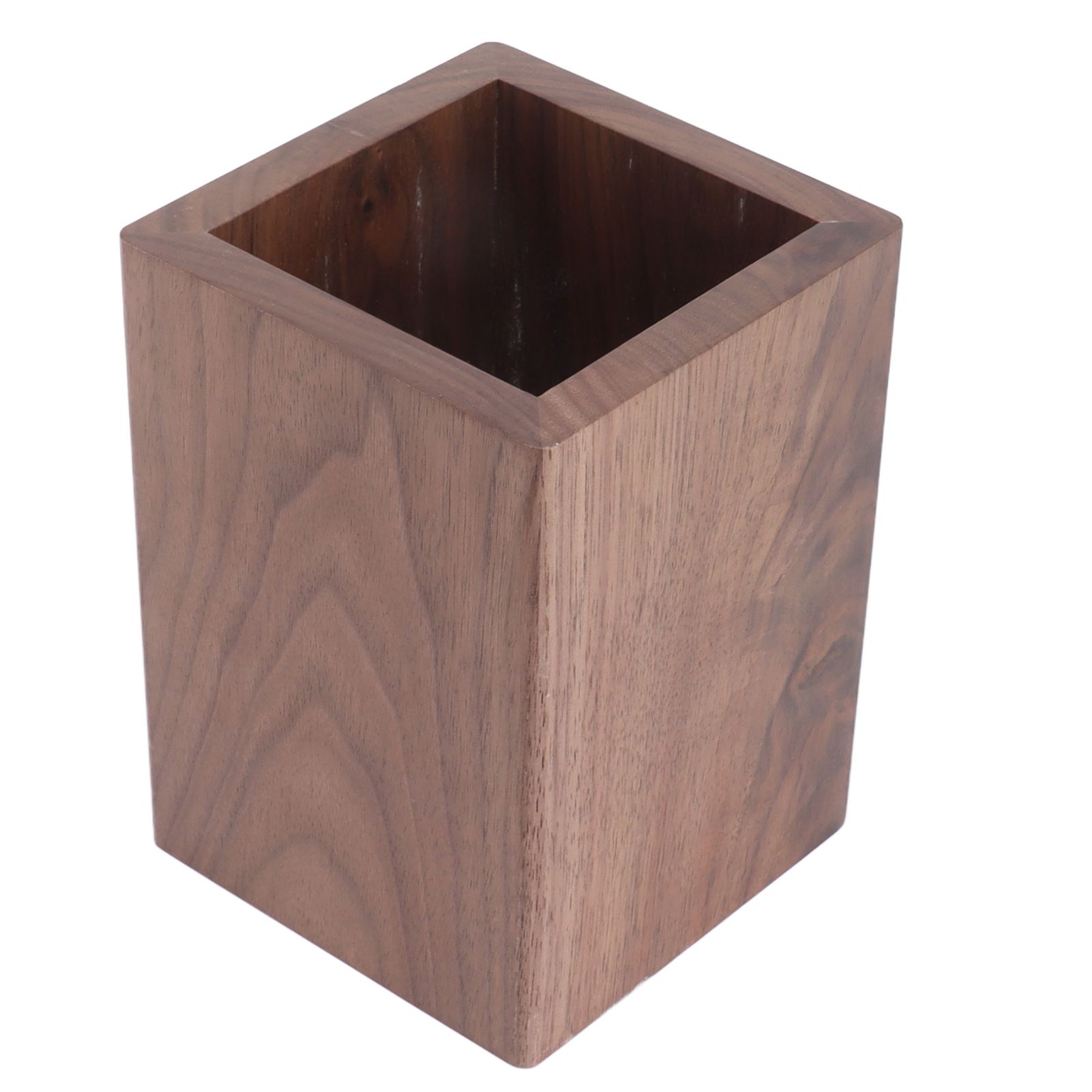 Cooking Utensil Container Smoothing Stable Large Capacity Simple Wooden Pen view 3