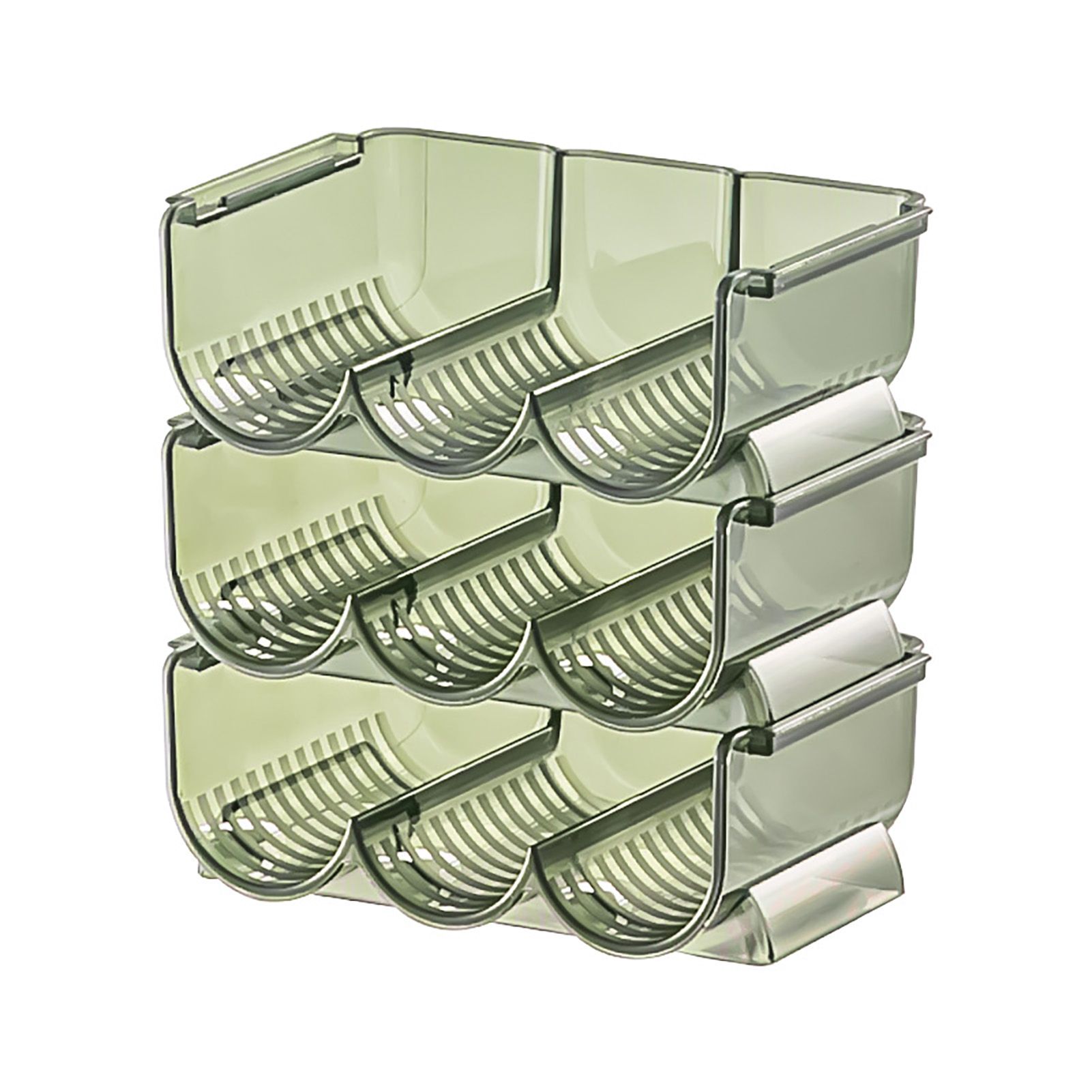 3pcs Lipstick Holder Transparent Storage Overlay Clear Lipstick Display Holder