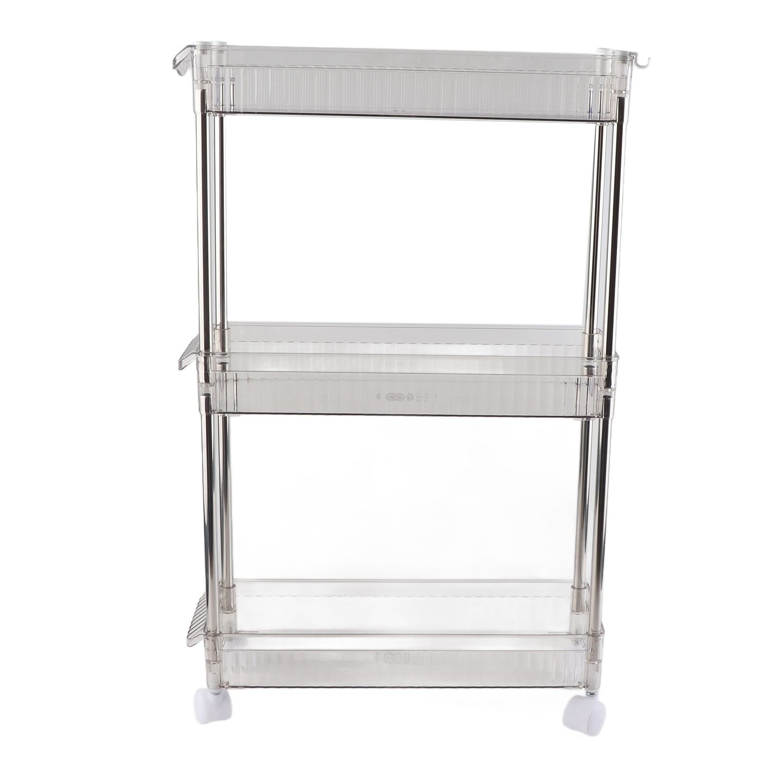 Bathroom Gap Shelf Bathroom Cosmetics Transparent Storage Rack Multi Layer view 5