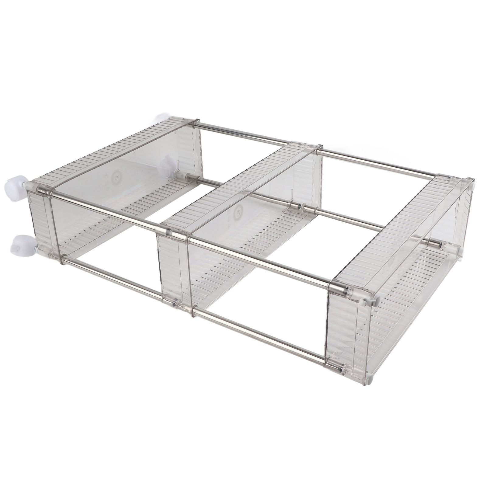 Bathroom Gap Shelf Bathroom Cosmetics Transparent Storage Rack Multi Layer view 10
