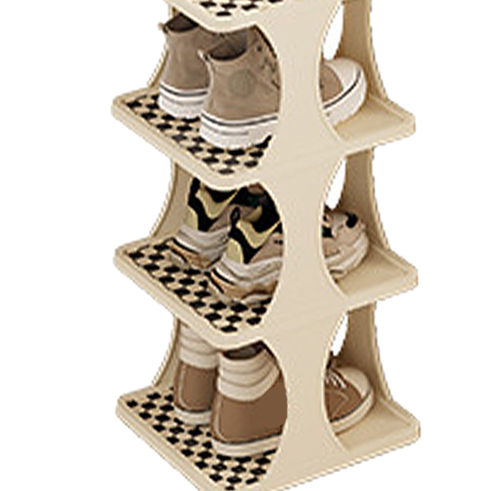Shoe Rack Single Pairs Shoe Shelf Space Saving Shoe Orgainzer Tower for Home view 8