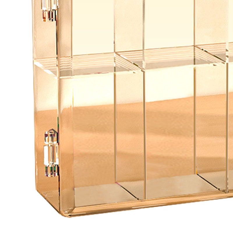 8 Grid Cartoon Anime Figure Display Storage Box 8 Compartment Transparent view 7
