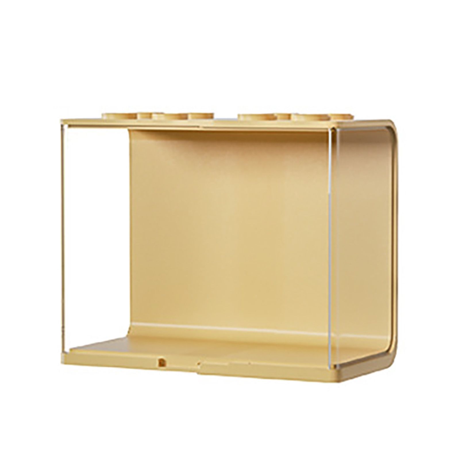 Doll Display Case ABS Transparent Stackable Clear Display Box Toy Storage