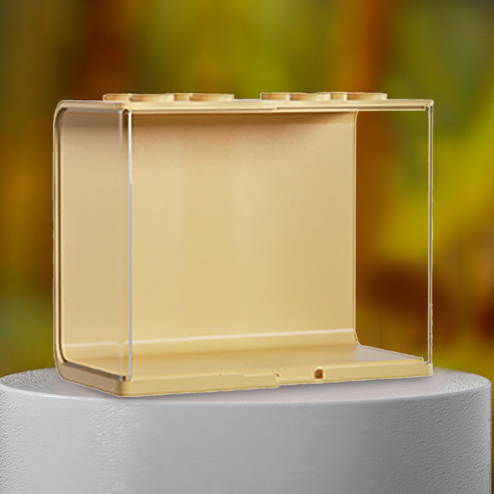 Doll Display Case ABS Transparent Stackable Clear Display Box Toy Storage view 6
