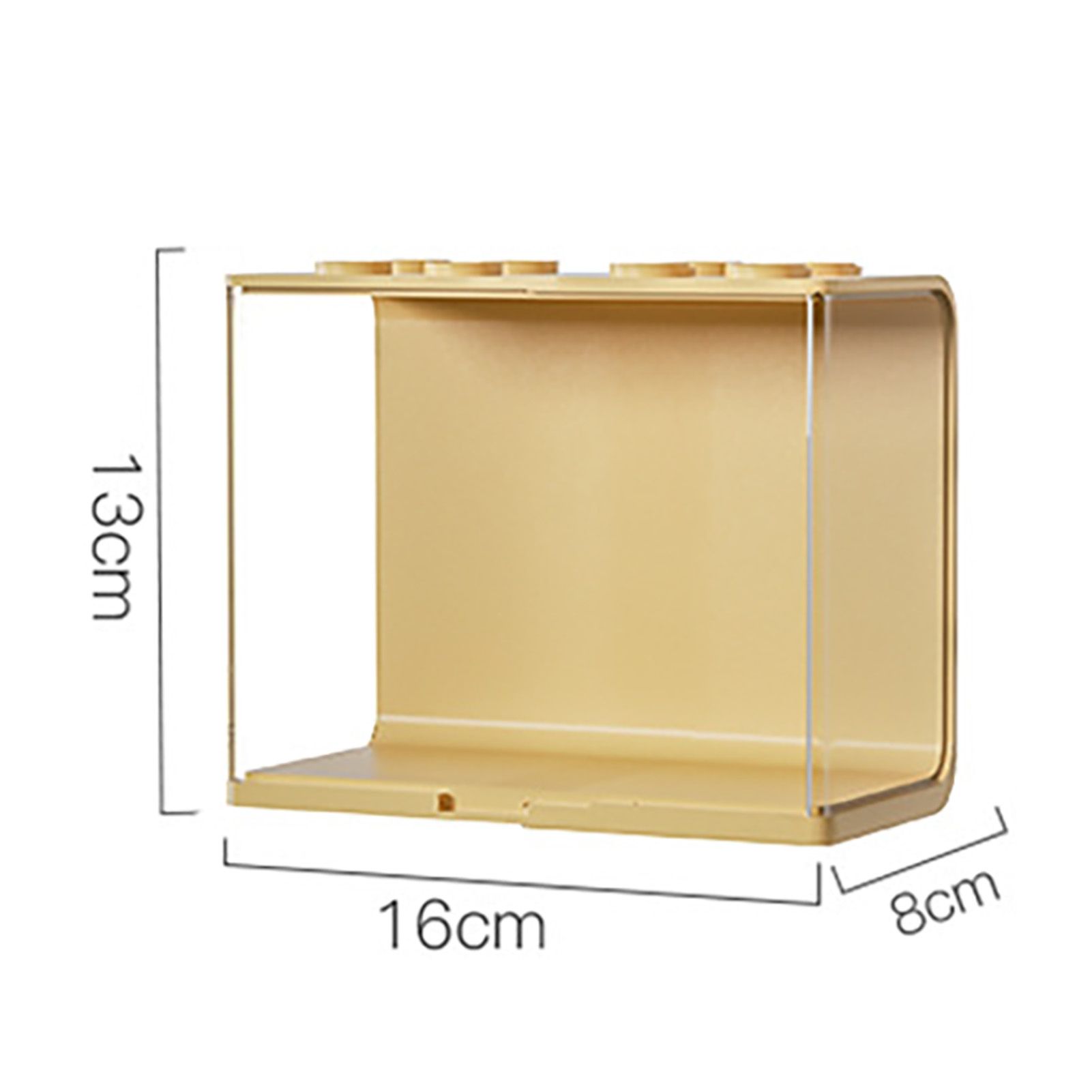 Doll Display Case ABS Transparent Stackable Clear Display Box Toy Storage view 10