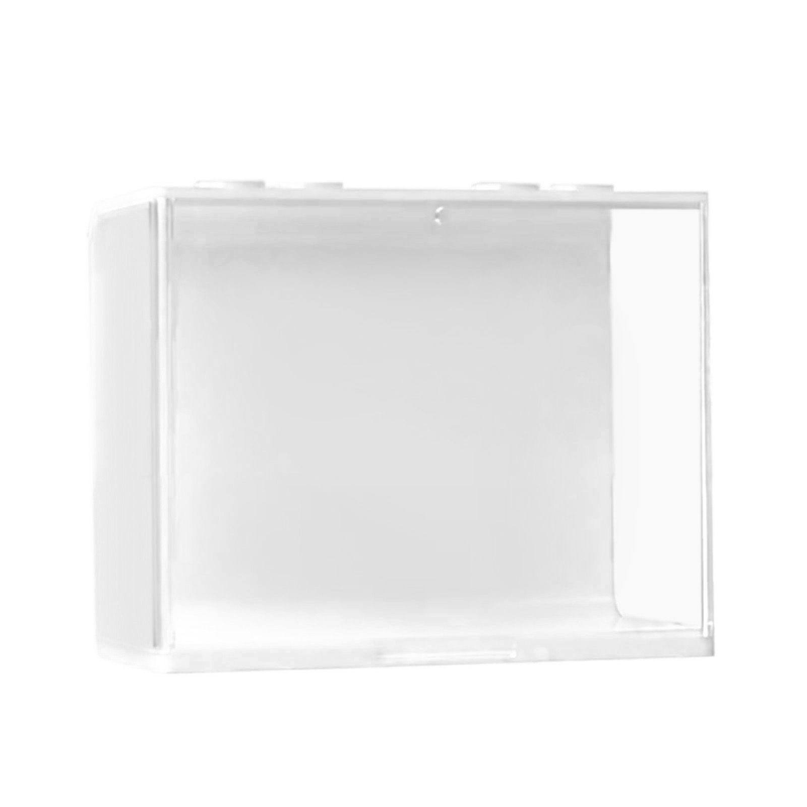 Doll Display Case ABS Transparent Stackable Clear Display Box Toy Storage view 4