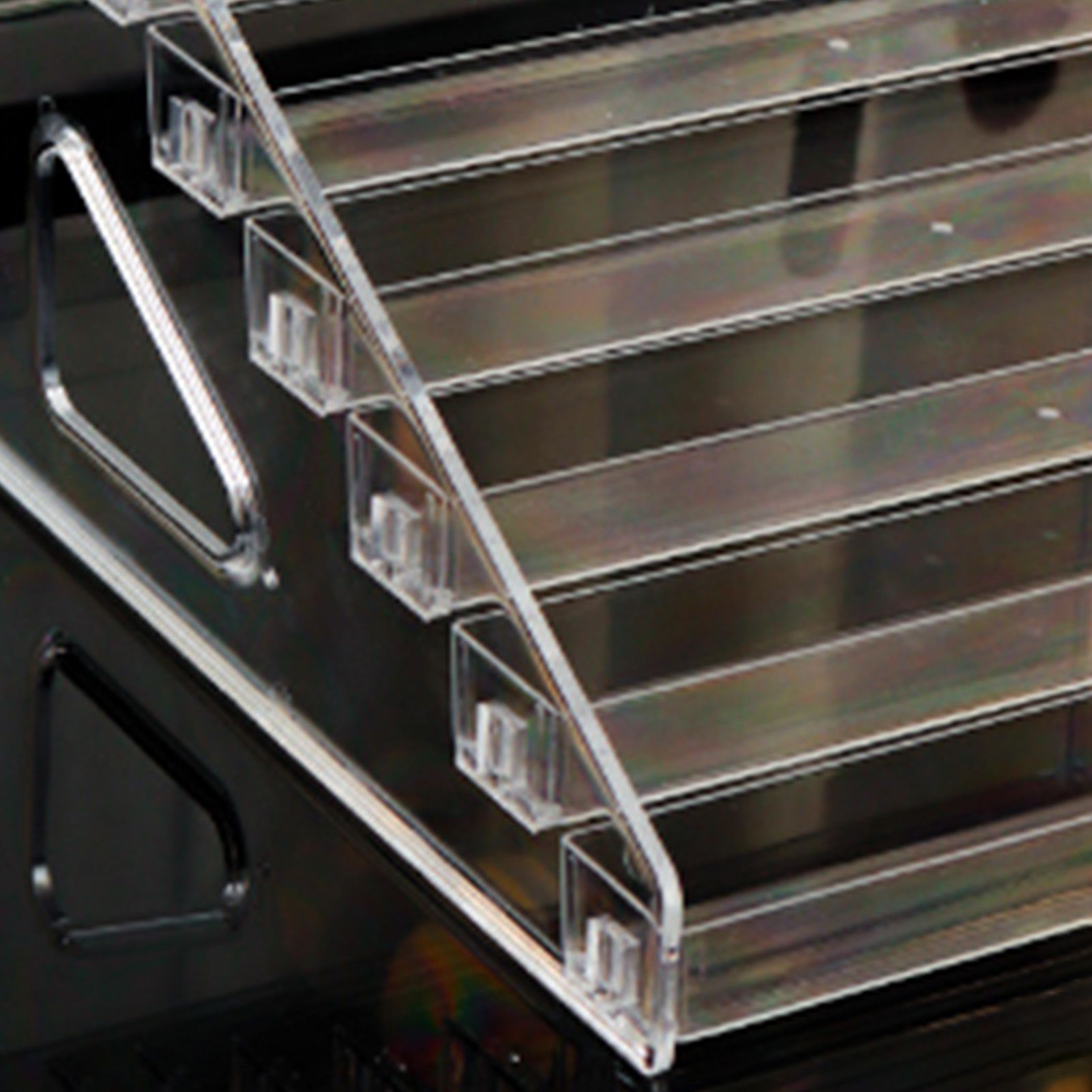 Desktop Lipstick Storage Box Plastic Transparent Makeup Storage Display Case view 10