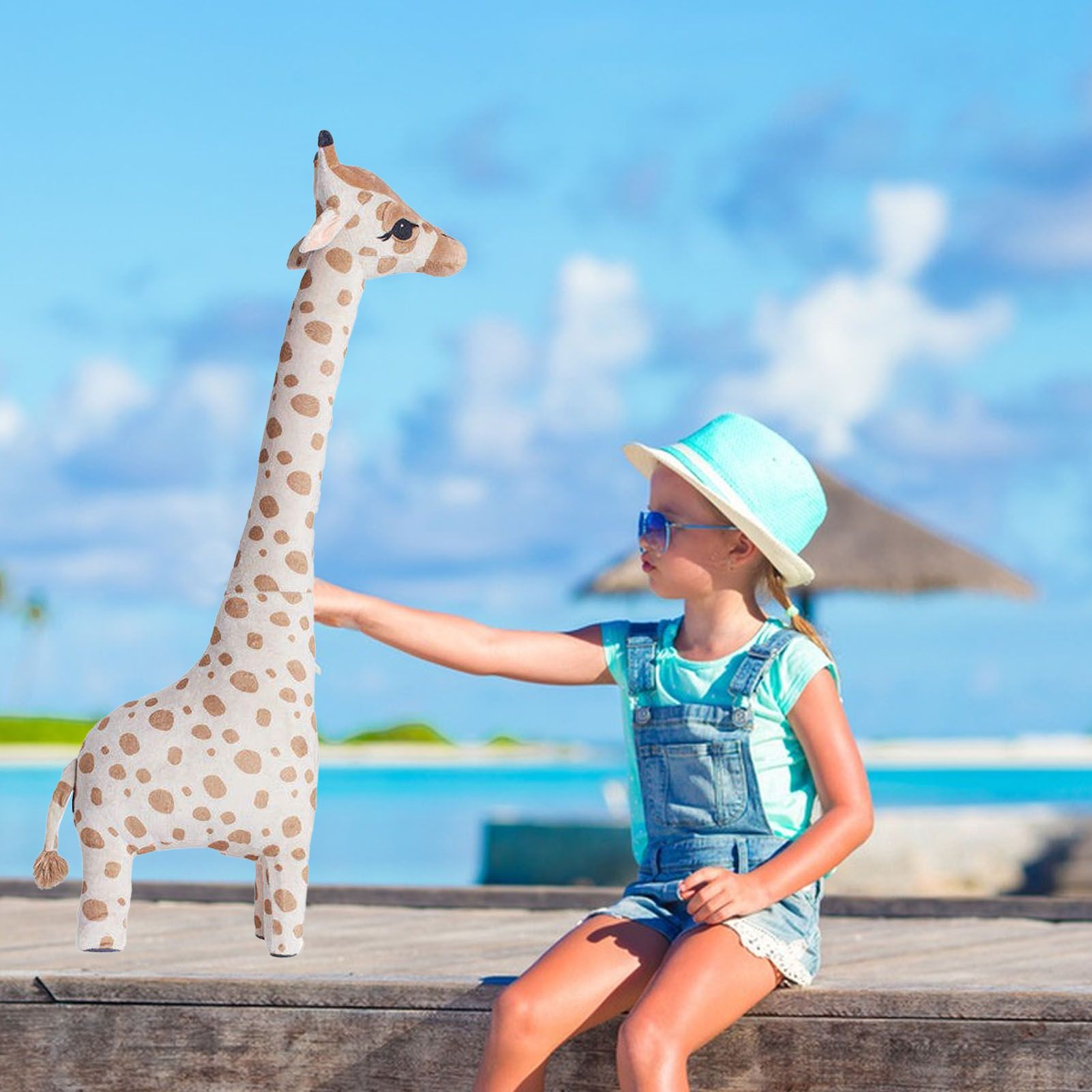 Giraffe Doll Plush Toy Cute Soft Full Filling High Elasticity Skin Friendly view 9