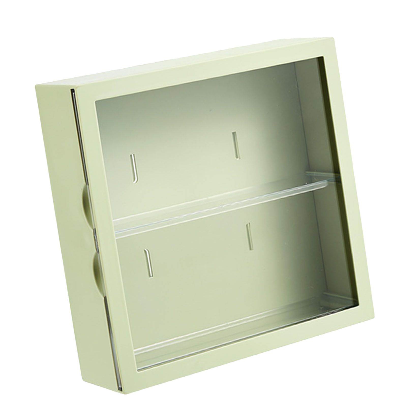 Wall Mounted Showcase Blind Box Figures Display Case Handicraft Storage view 2