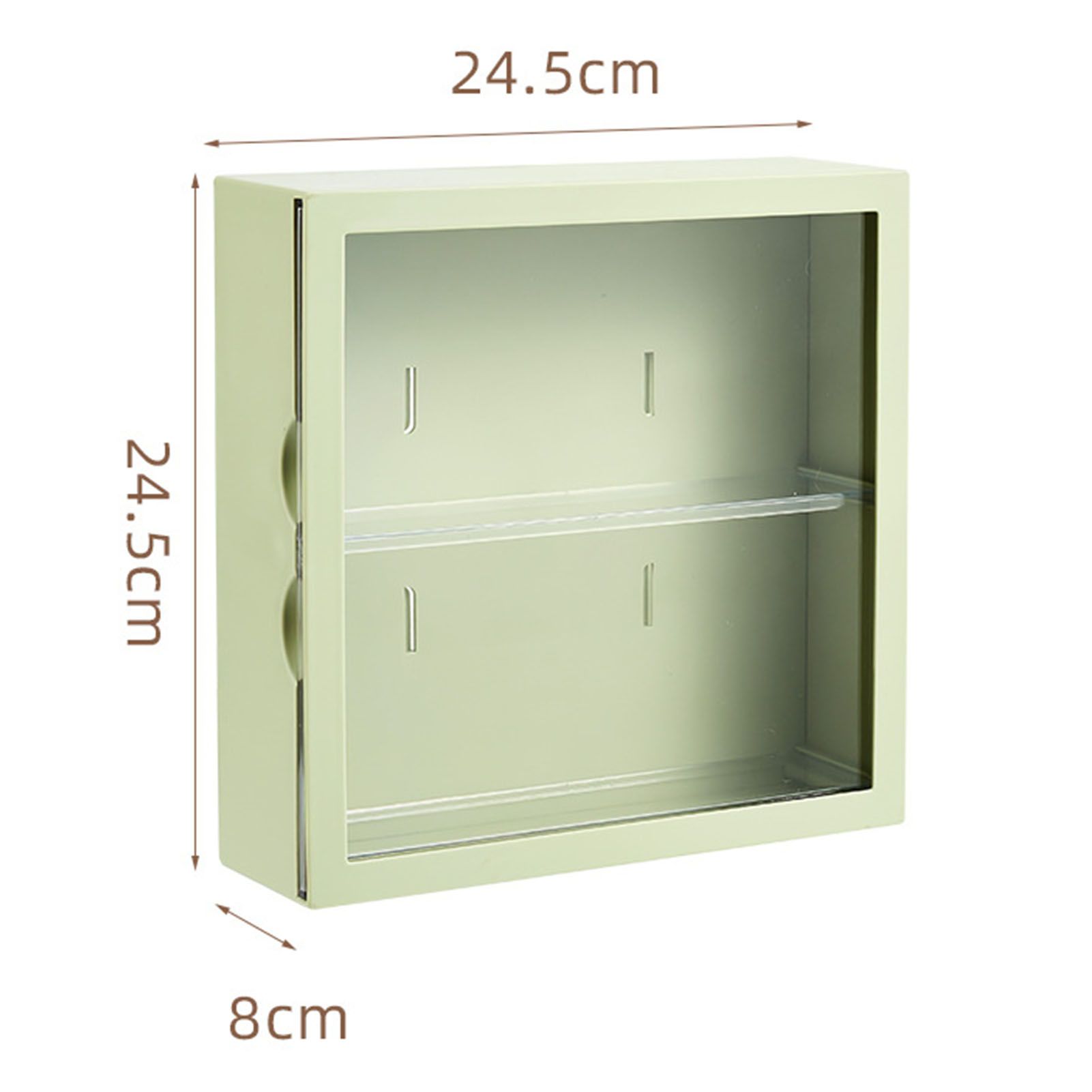Wall Mounted Showcase Blind Box Figures Display Case Handicraft Storage view 12