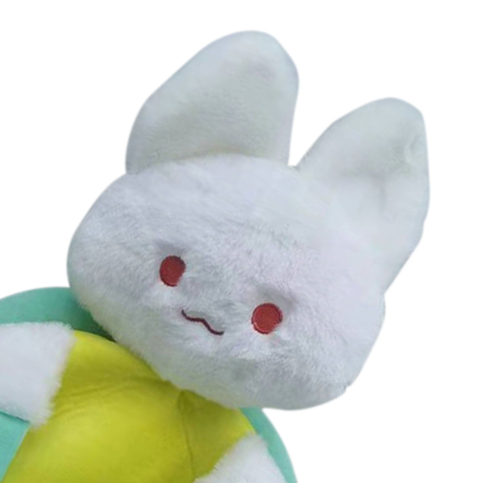 Rabbit Turtle Plush Backpack PP Cotton Short Plush Cartoon Perfect Detail view 7