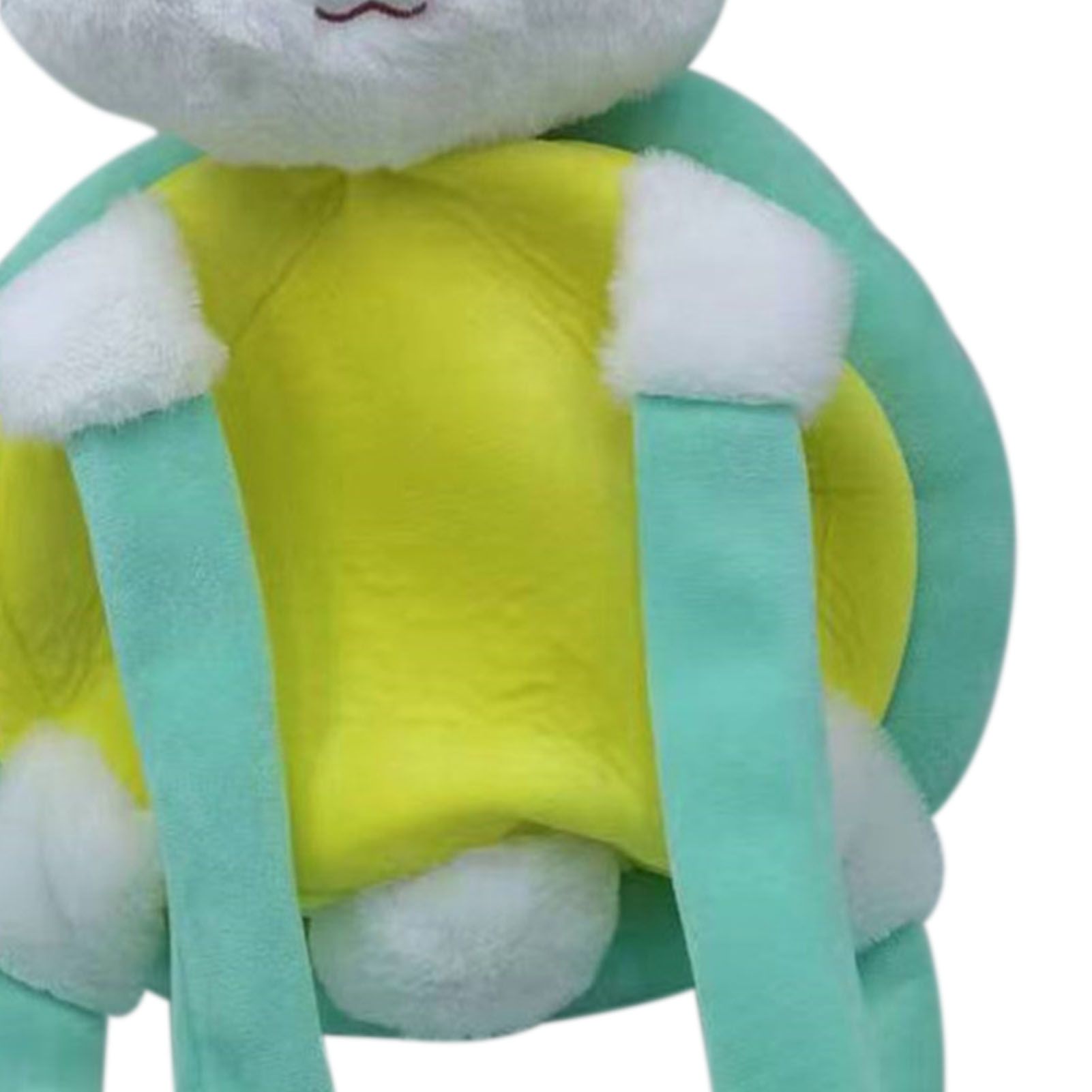 Rabbit Turtle Plush Backpack PP Cotton Short Plush Cartoon Perfect Detail view 8