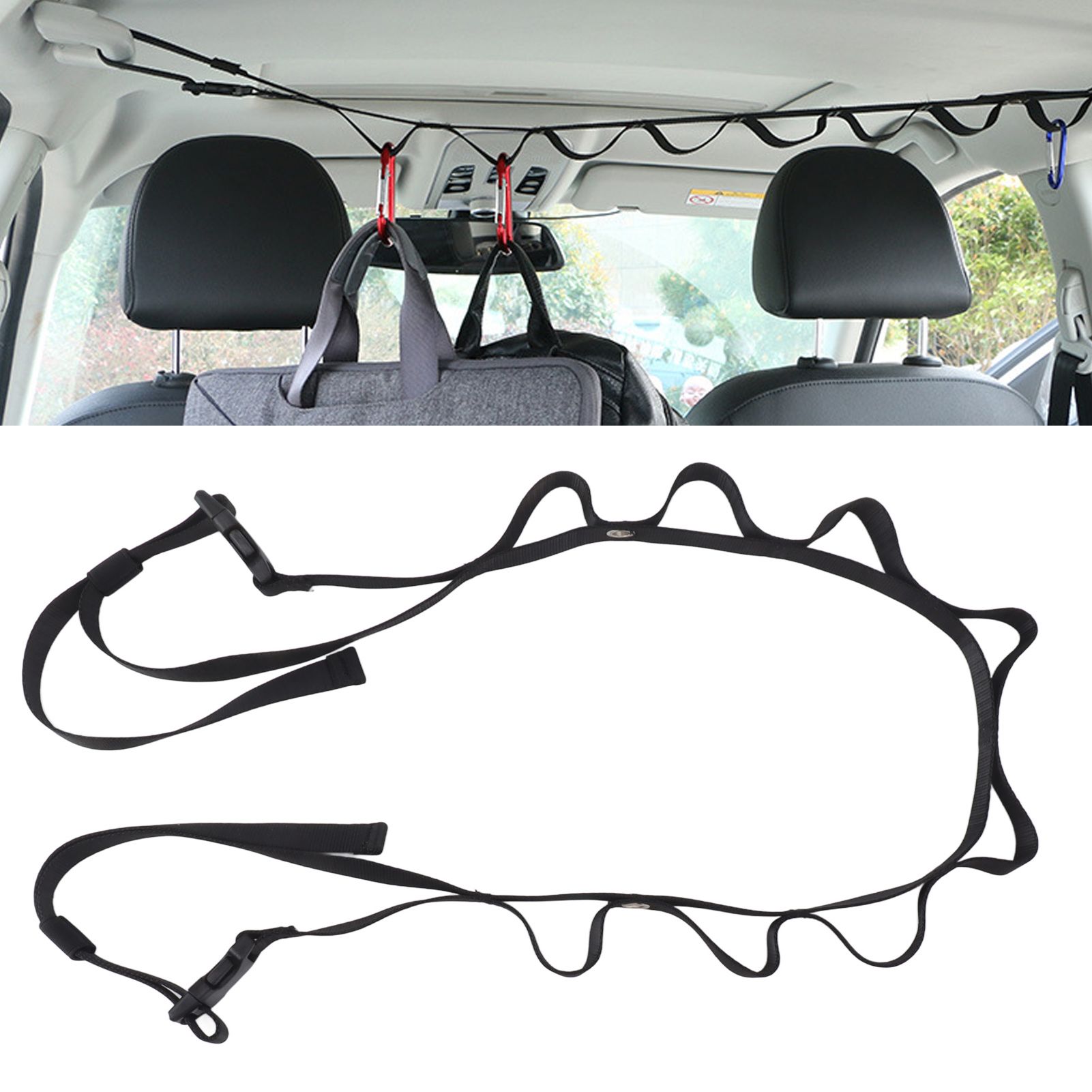 Car Lanyard Clothesline Portable Multi Functional Clothes Drying Rope Camping view 11