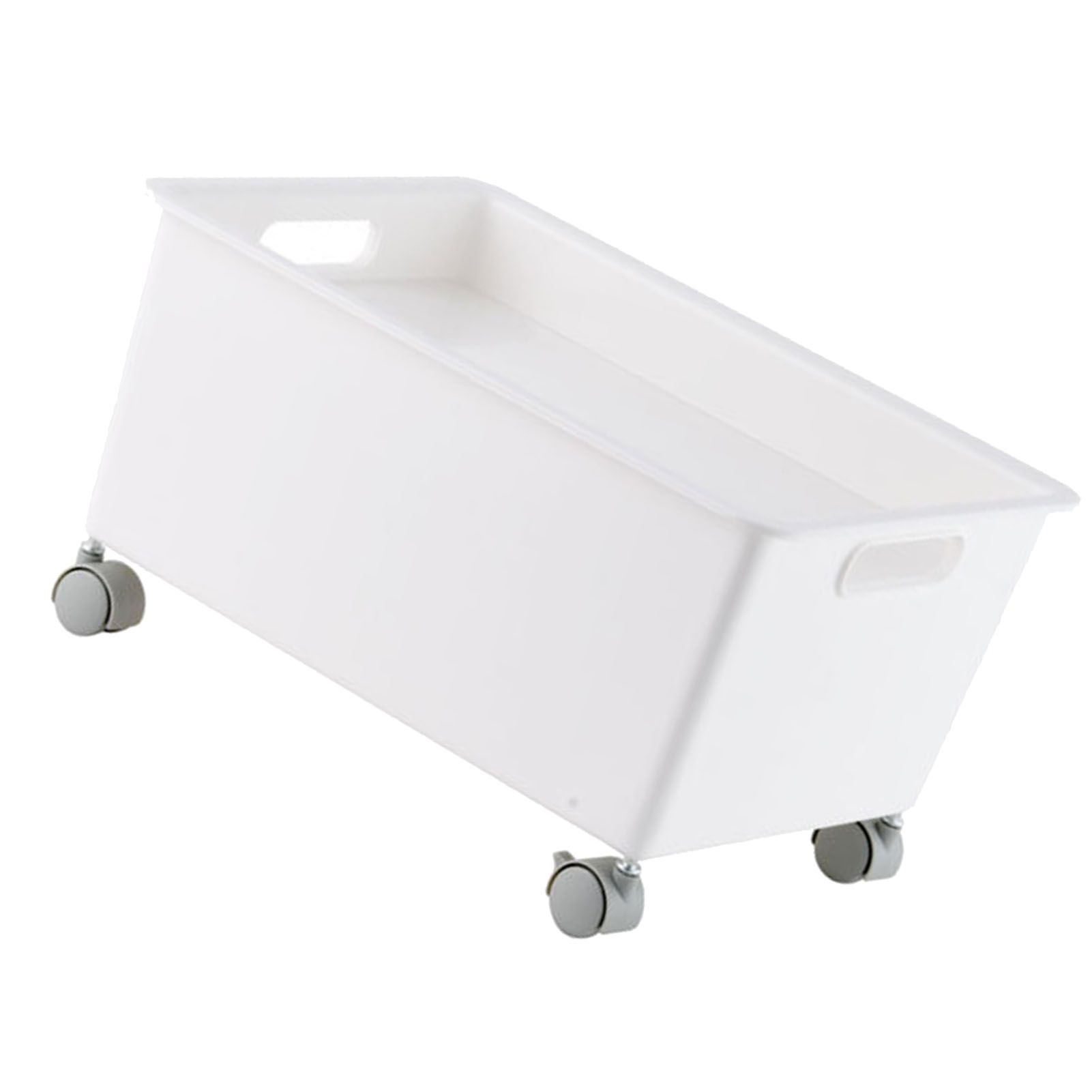 Storage Basket Roller Basket Premium PP Sturdy Portable Movable Easy Storage view 10