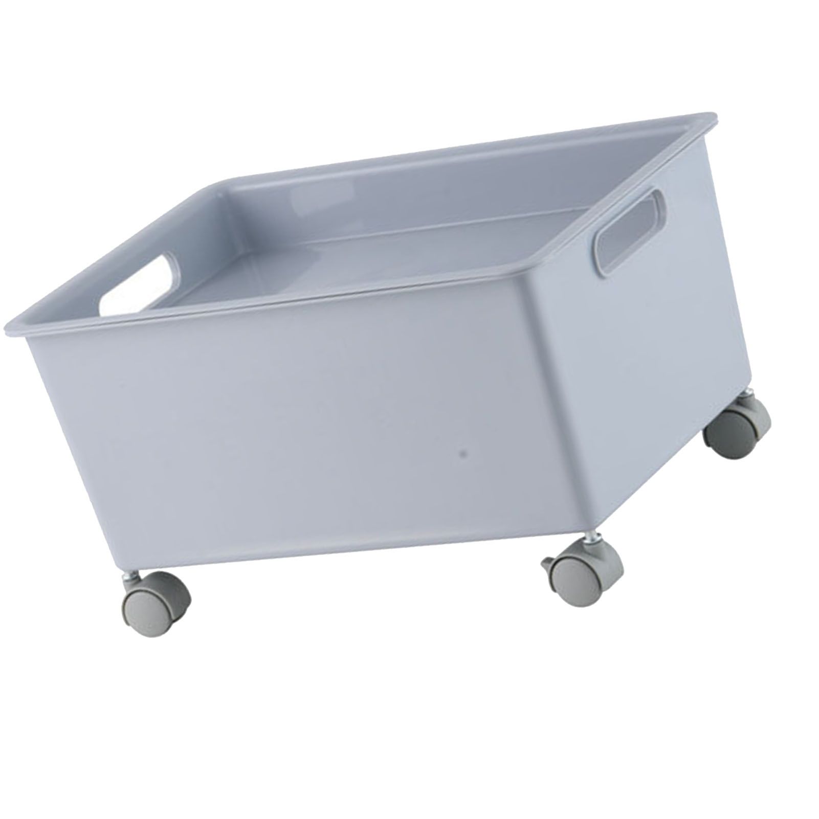 Storage Basket Roller Basket Premium PP Sturdy Portable Movable Easy Storage view 6