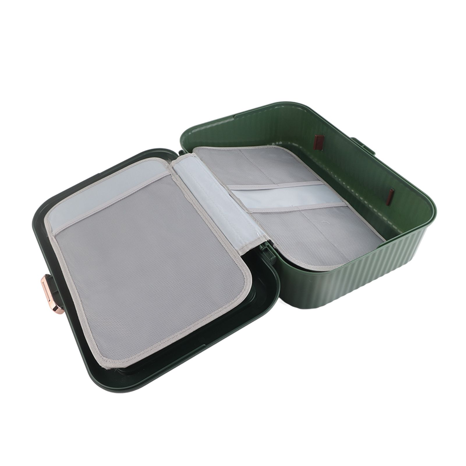 Multifunctional Document Storage Box Large Capacity Two Layer Liner Home view 6