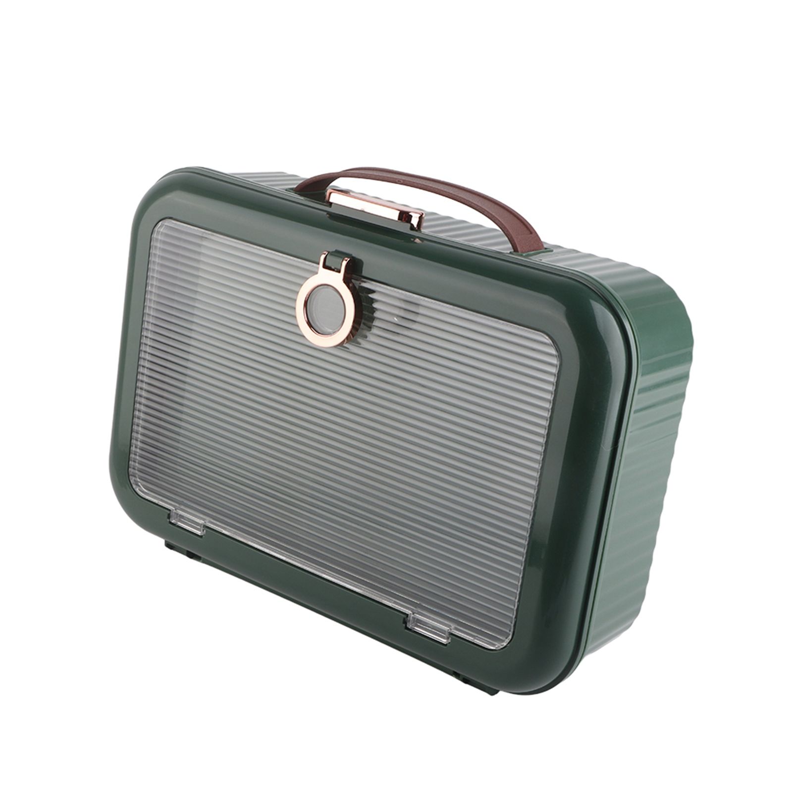 Multifunctional Document Storage Box Large Capacity Two Layer Liner Home view 8