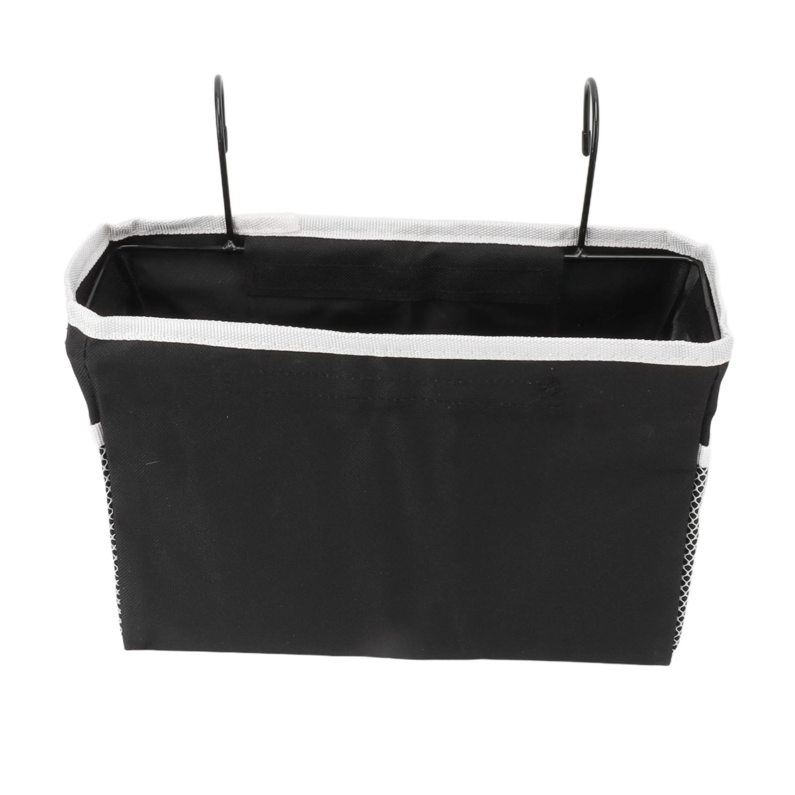 Bedside Storage Basket Hook Hanging Canvas Bag Rail Organization Shelf for view 4