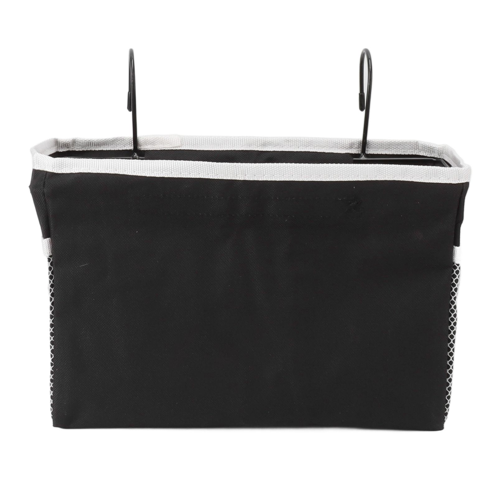 Bedside Storage Basket Hook Hanging Canvas Bag Rail Organization Shelf for view 5