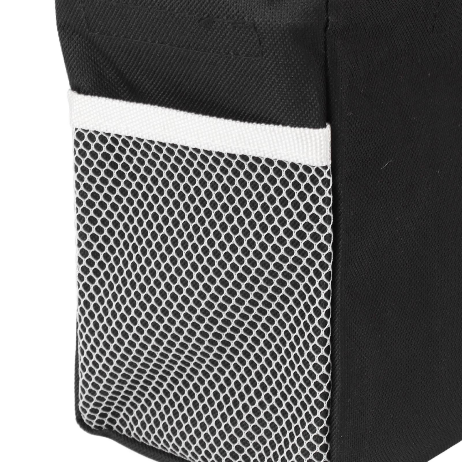Bedside Storage Basket Hook Hanging Canvas Bag Rail Organization Shelf for view 15