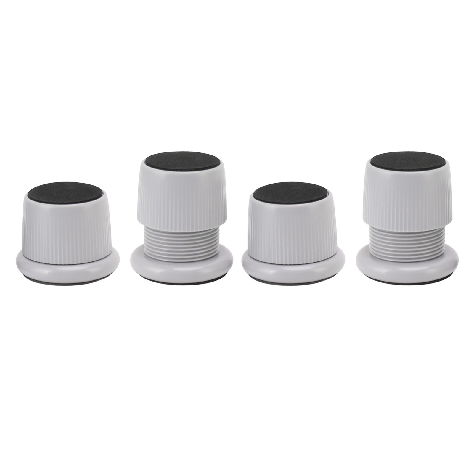 4Pcs Height Adjustable Furniture Riser Wear Resistant Non Slip Furniture Pads view 9