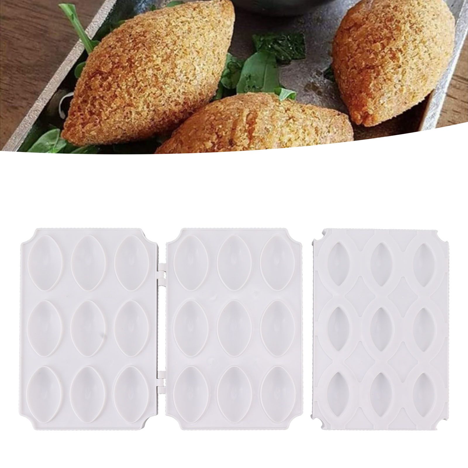 Meatball Making Mold ABS Meatloaf Maker Press Tool Dishwasher Safe Meatball view 11