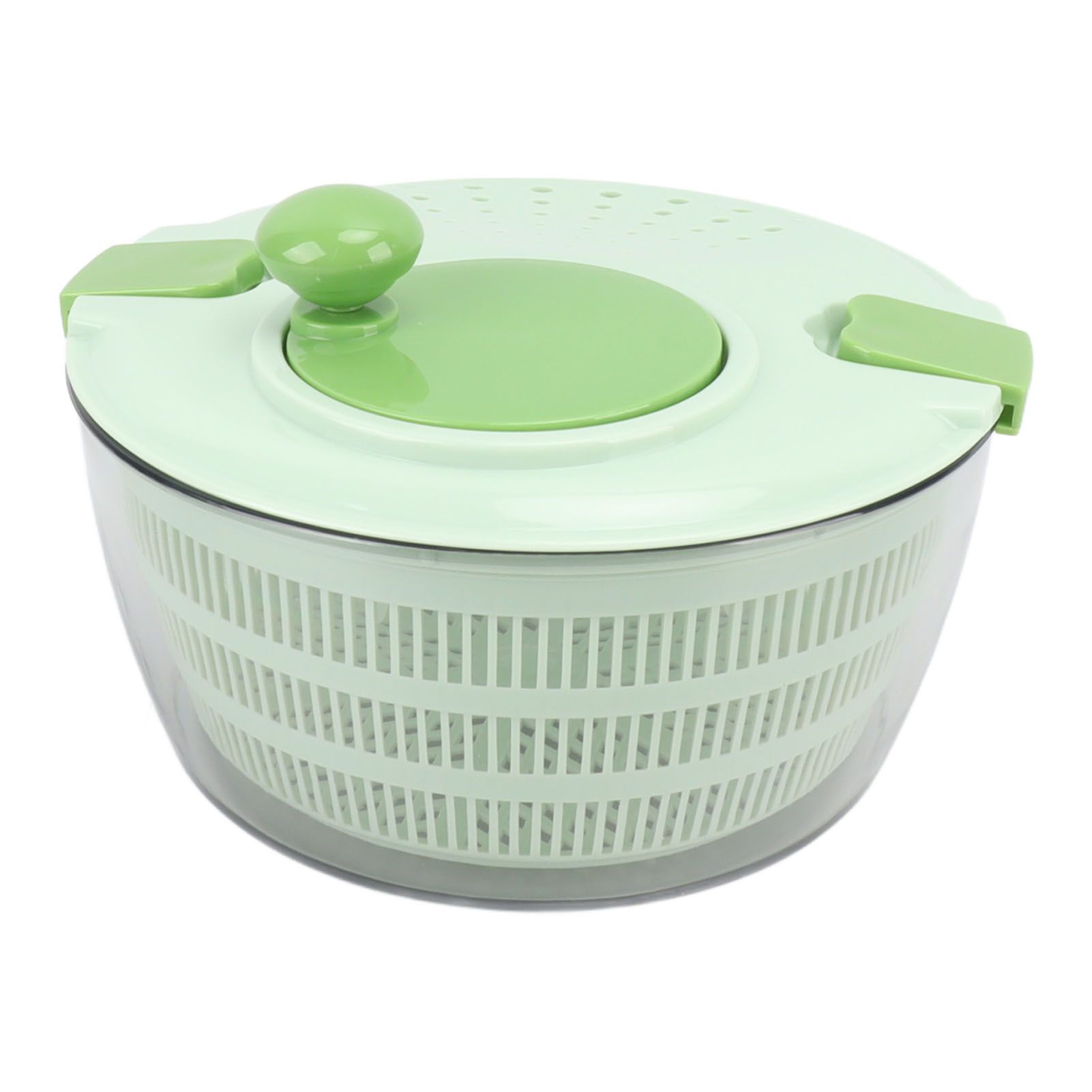 Salad Spinner Plastic Time Saving Fast Mixing Washable Rotatable Veggie Washer view 4