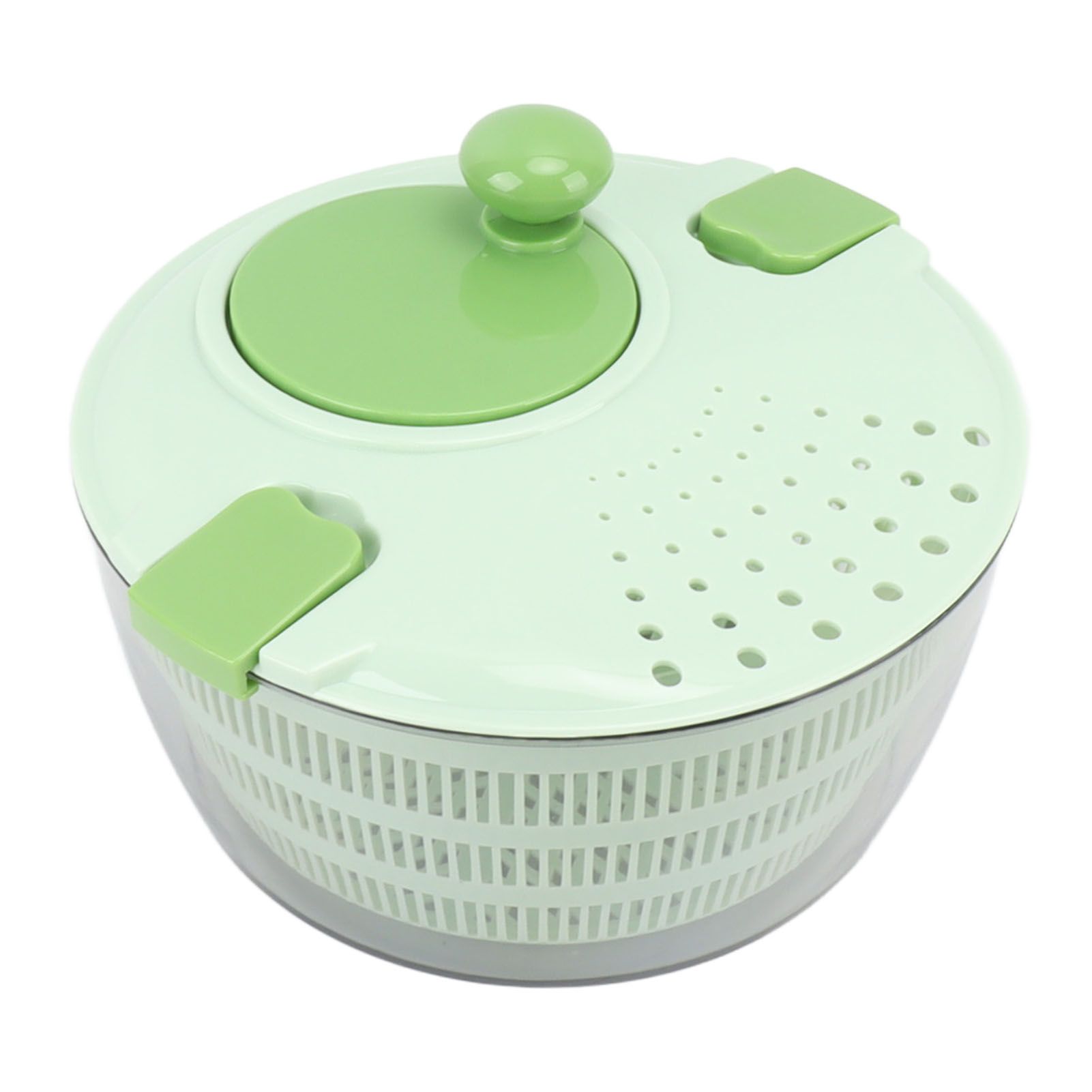 Salad Spinner Plastic Time Saving Fast Mixing Washable Rotatable Veggie Washer view 5