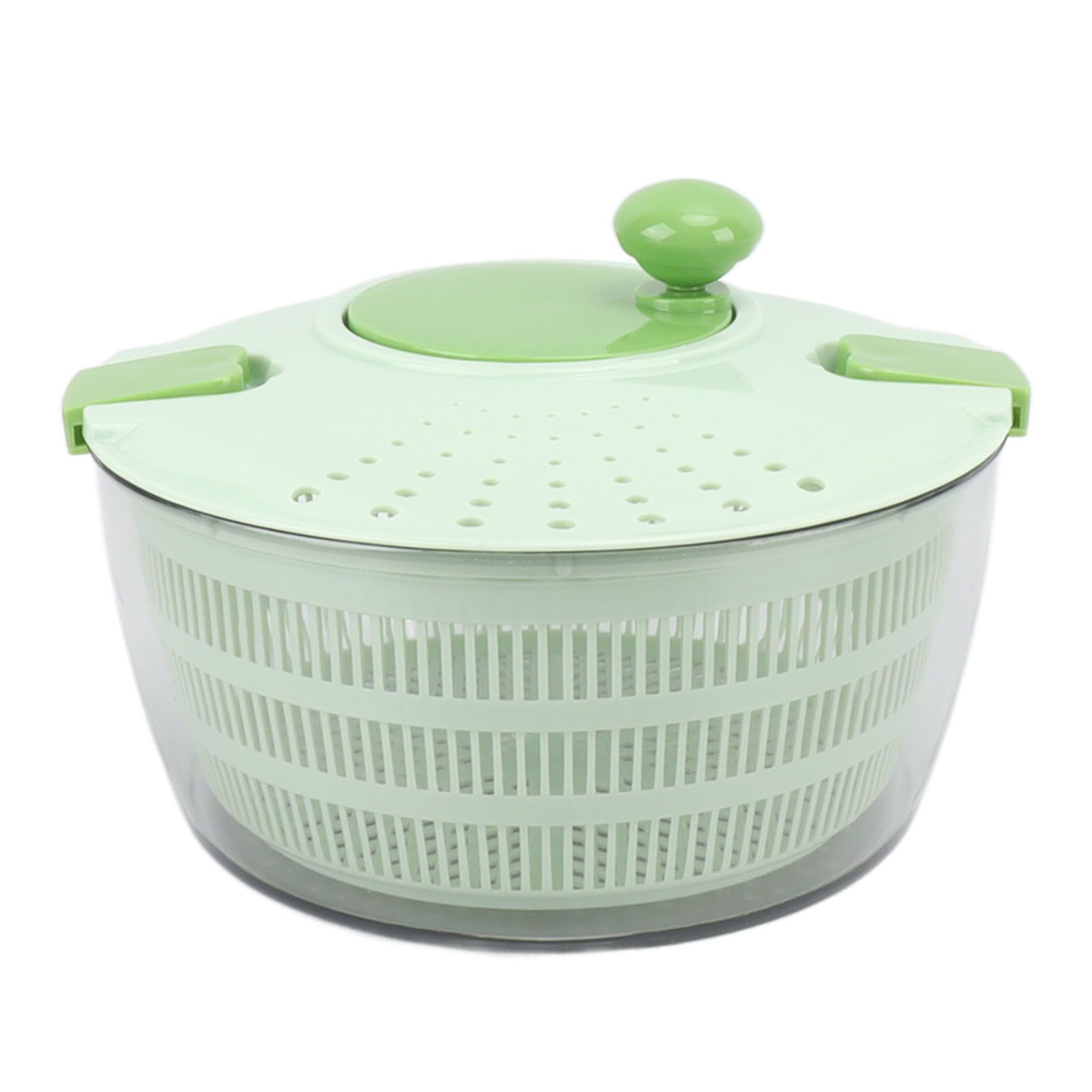 Salad Spinner Plastic Time Saving Fast Mixing Washable Rotatable Veggie Washer view 7