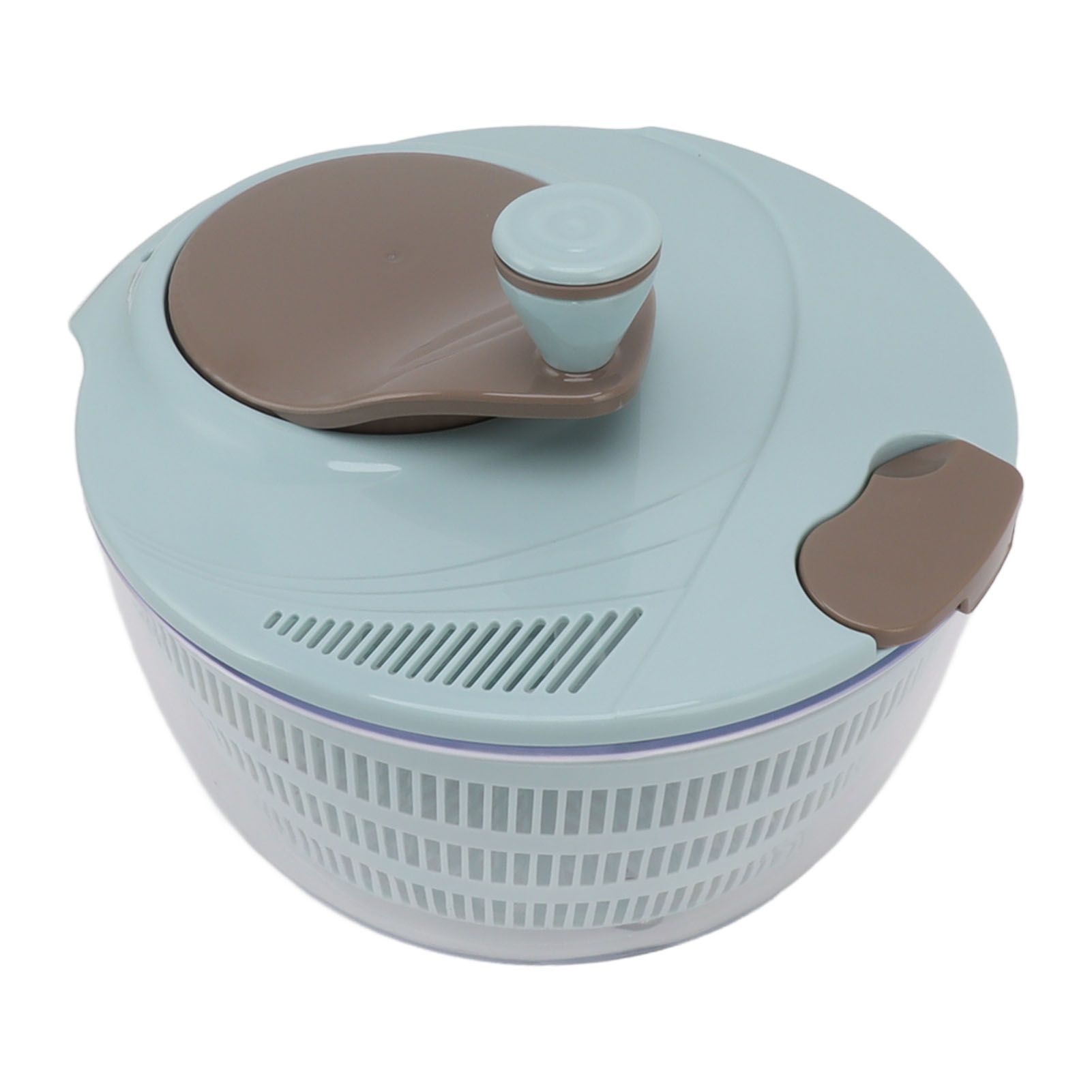 Salad Spinner Plastic Time Saving Fast Mixing Washable Rotatable Veggie Washer view 3