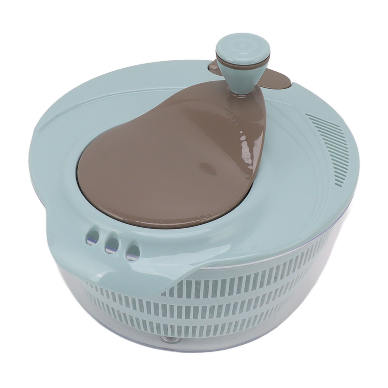 Salad Spinner Plastic Time Saving Fast Mixing Washable Rotatable Veggie Washer view 4