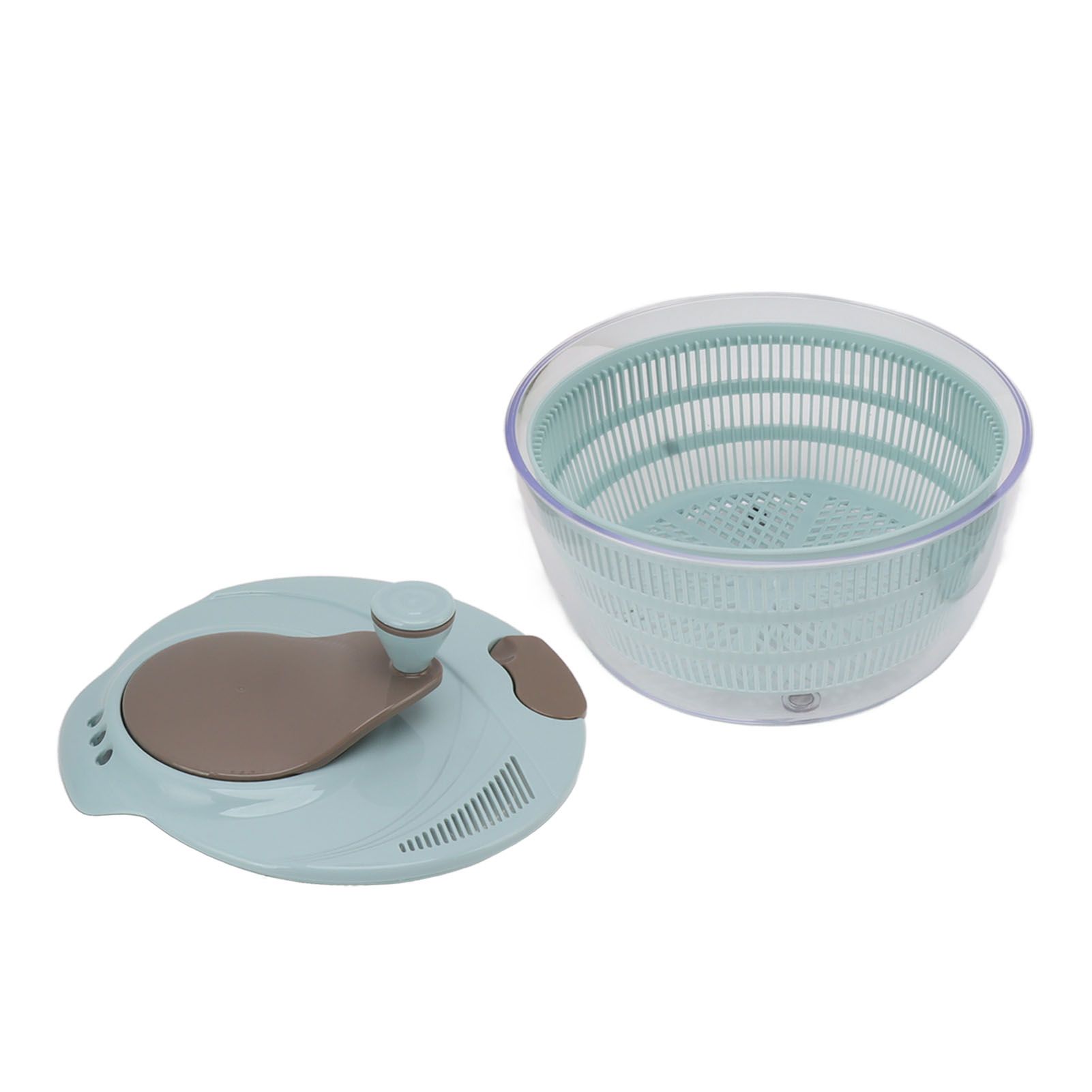 Salad Spinner Plastic Time Saving Fast Mixing Washable Rotatable Veggie Washer view 7