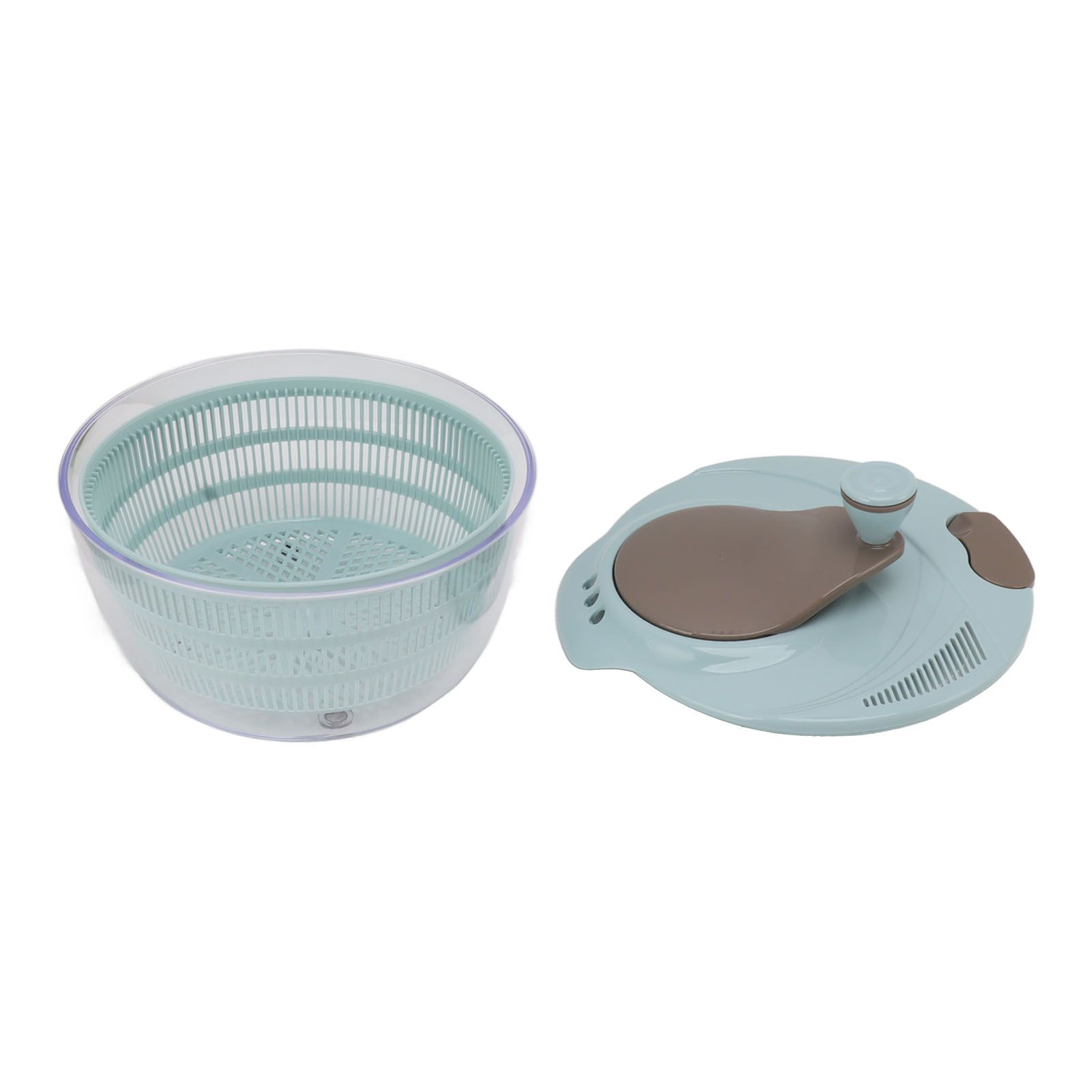 Salad Spinner Plastic Time Saving Fast Mixing Washable Rotatable Veggie Washer view 9