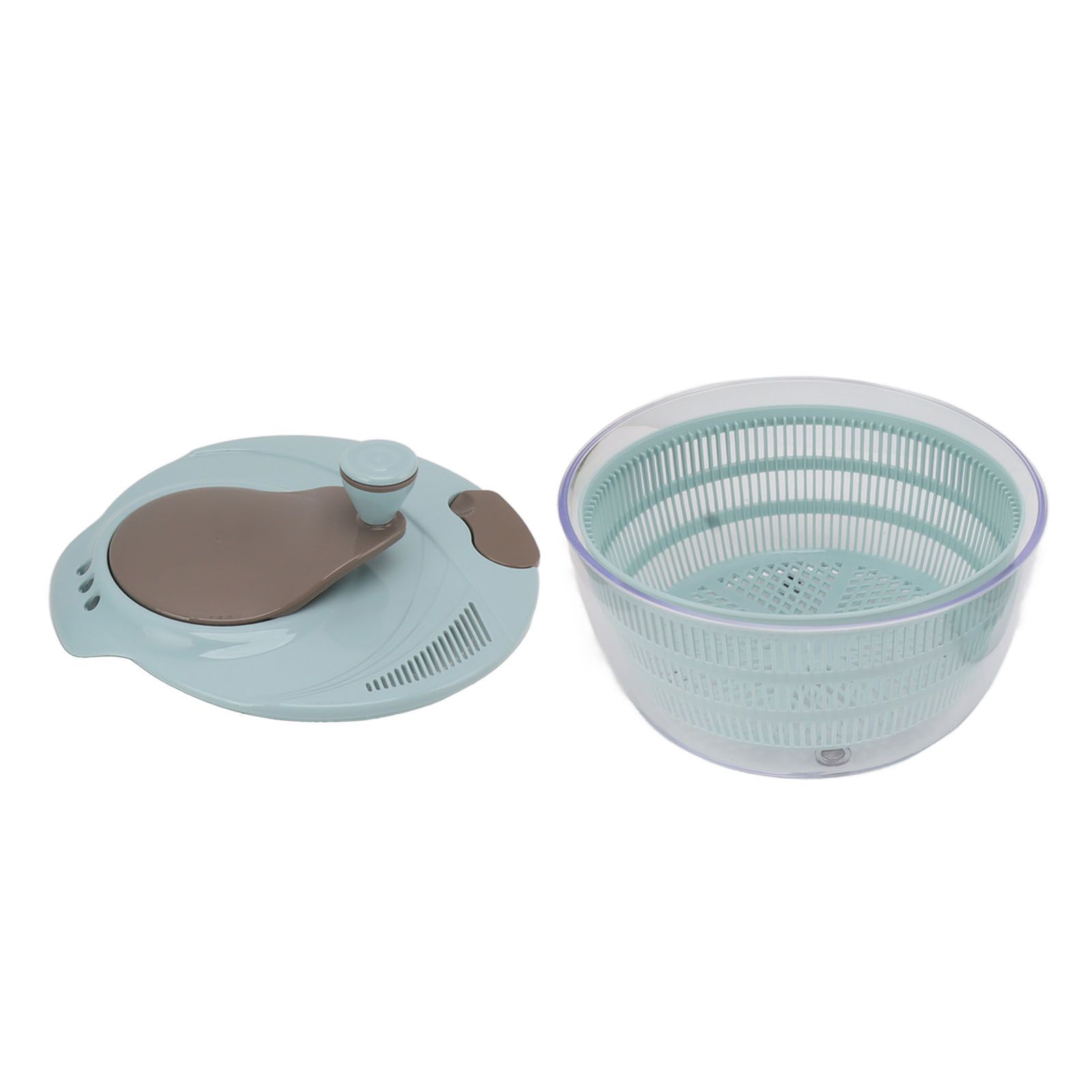 Salad Spinner Plastic Time Saving Fast Mixing Washable Rotatable Veggie Washer view 10