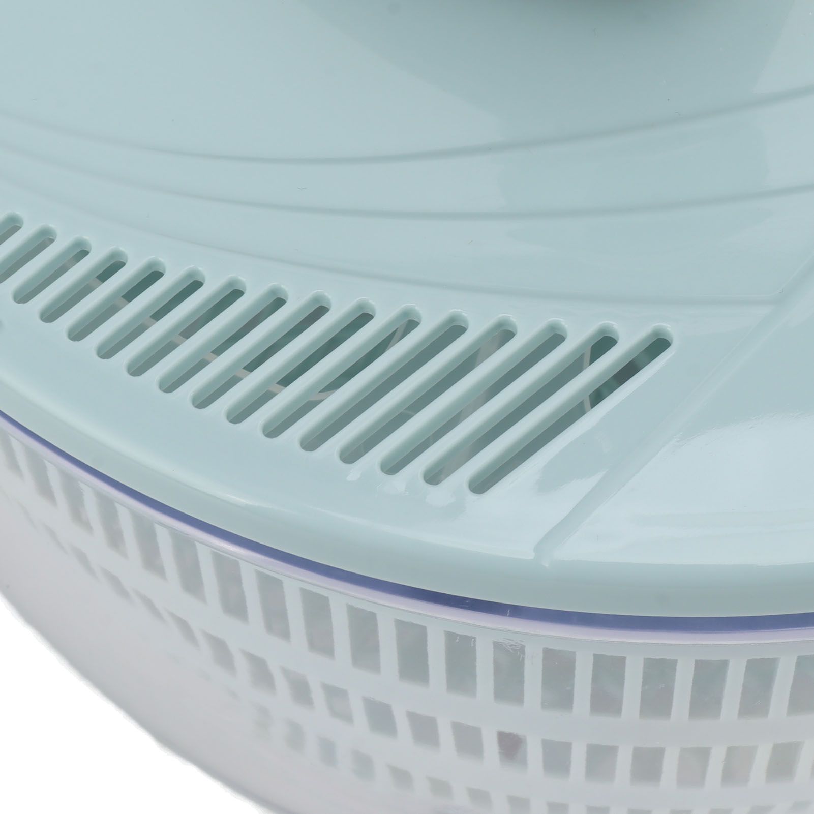 Salad Spinner Plastic Time Saving Fast Mixing Washable Rotatable Veggie Washer view 14