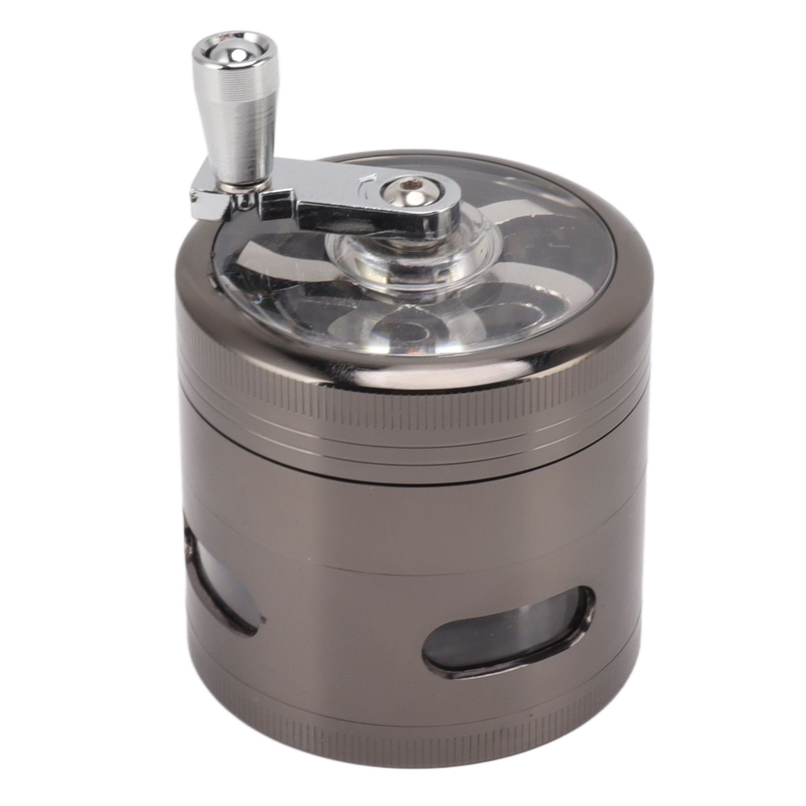 Manual Spice Grinder Zinc Alloy Portable Herb Mill Powder Grinding Machine for view 3