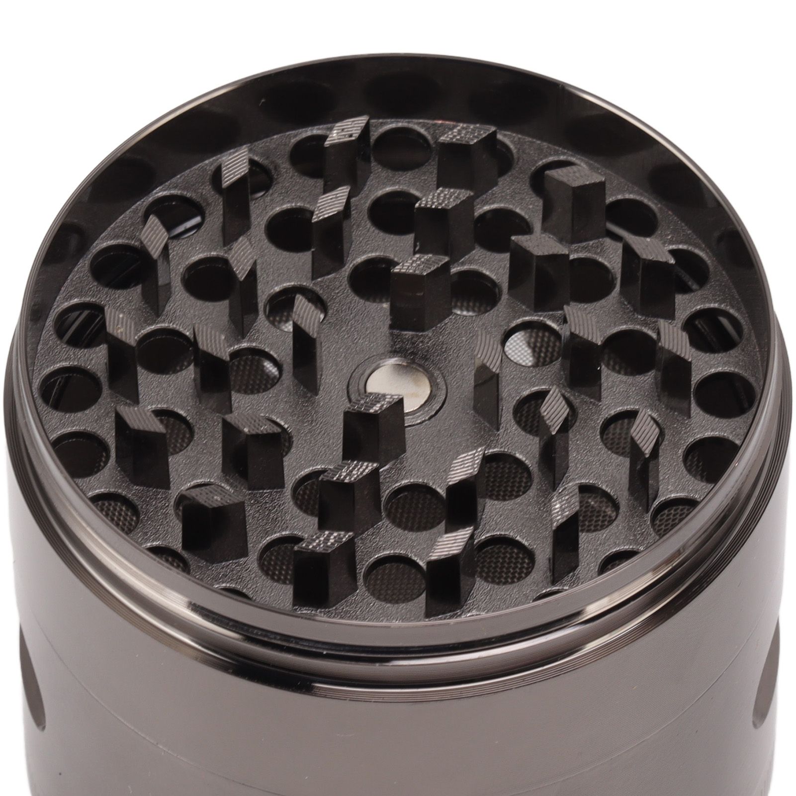 Manual Spice Grinder Zinc Alloy Portable Herb Mill Powder Grinding Machine for view 13