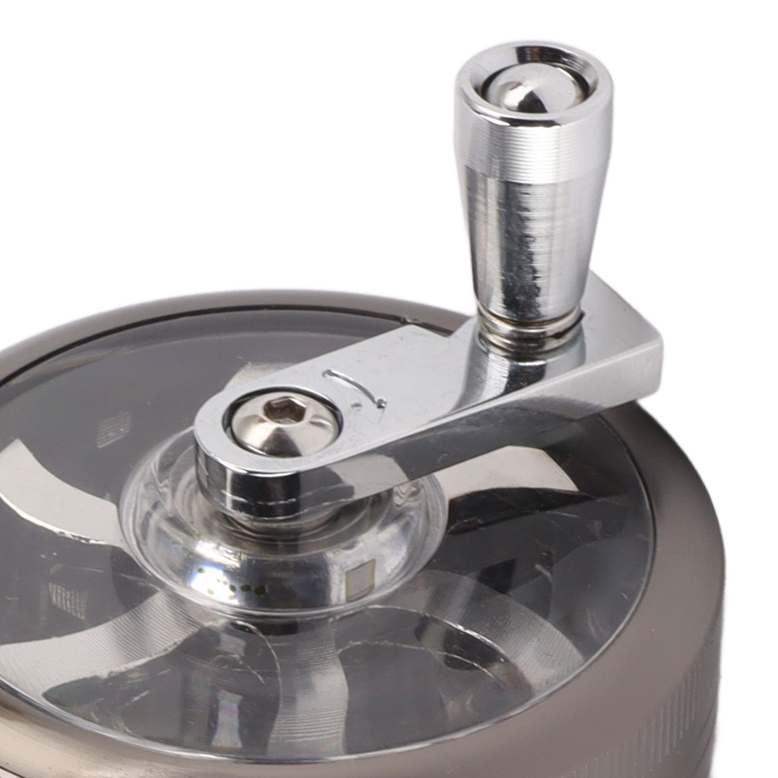 Manual Spice Grinder Zinc Alloy Portable Herb Mill Powder Grinding Machine for view 14