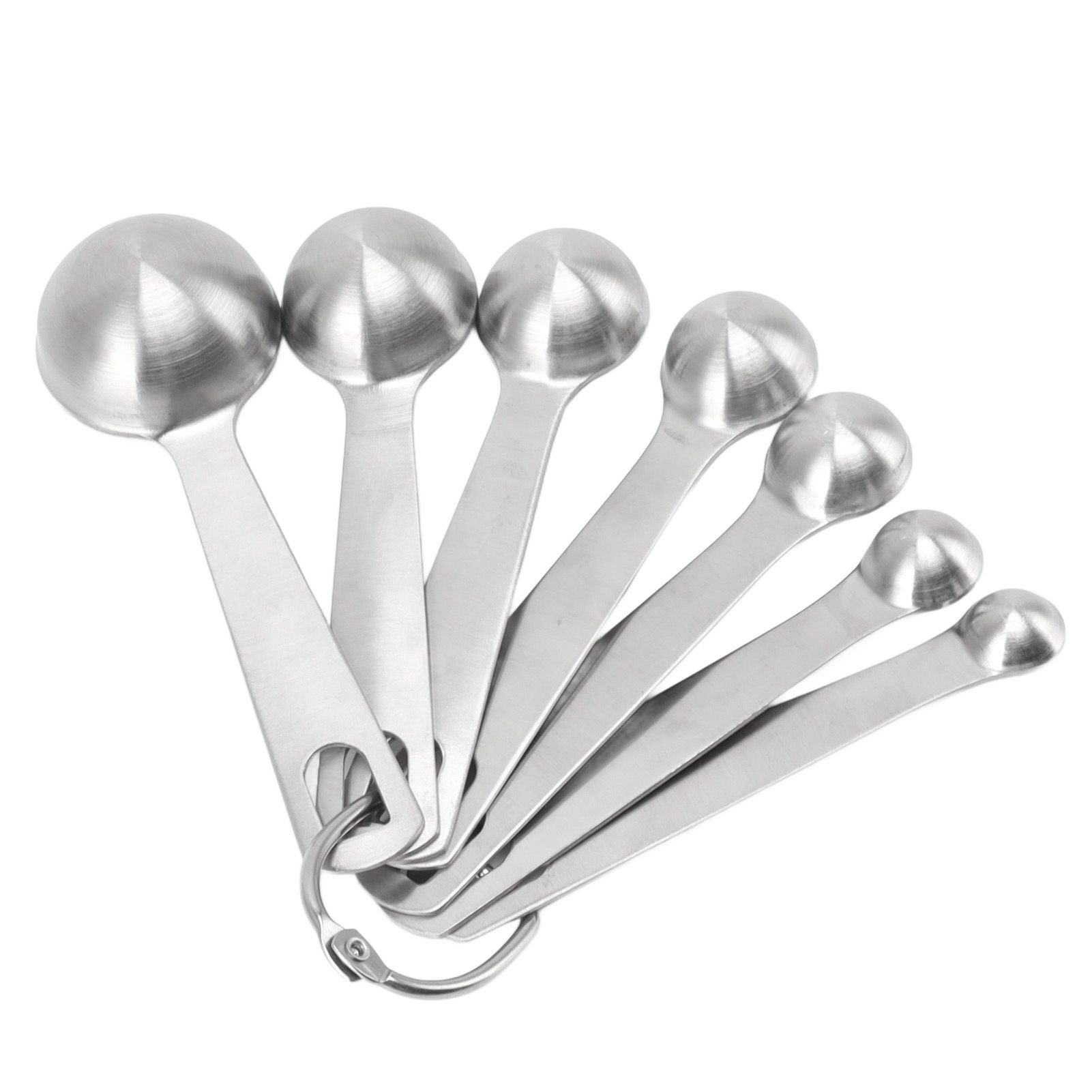 7 PCS Stainless Steel Measuring Spoons Set Small Measuring Teaspoons Baking view 9