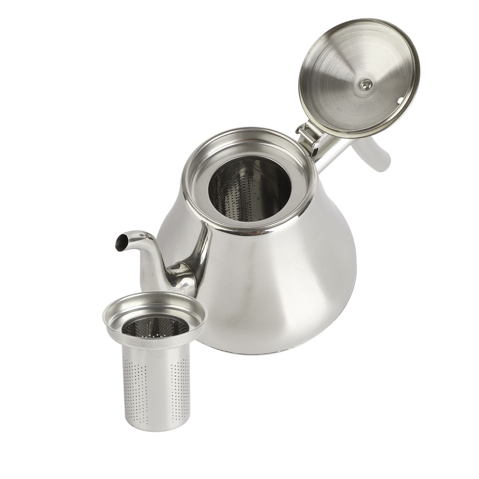 1.2L Stainless Steel Teapot with Filter Screen Thickened Coffee Pot Hotel view 10