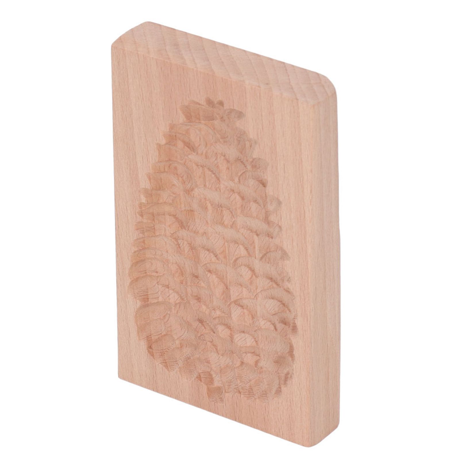 Wooden Cookie Mould Beechwood Reusable Washable Biscuit Press Stamp Mold for view 2