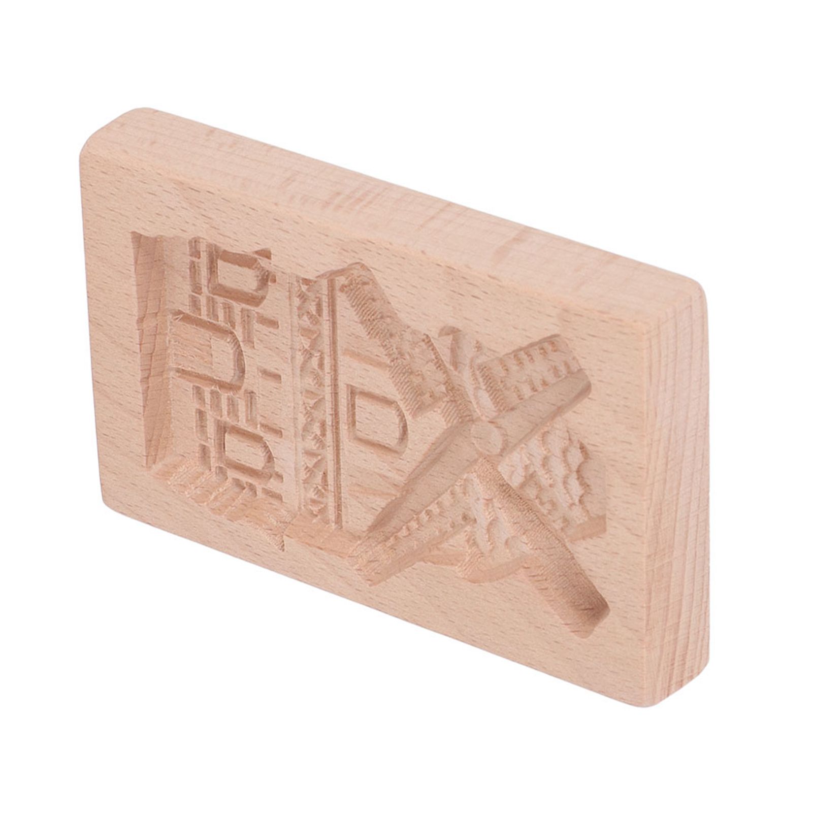 Wooden Cookie Mould Beechwood Reusable Washable Biscuit Press Stamp Mold for view 15