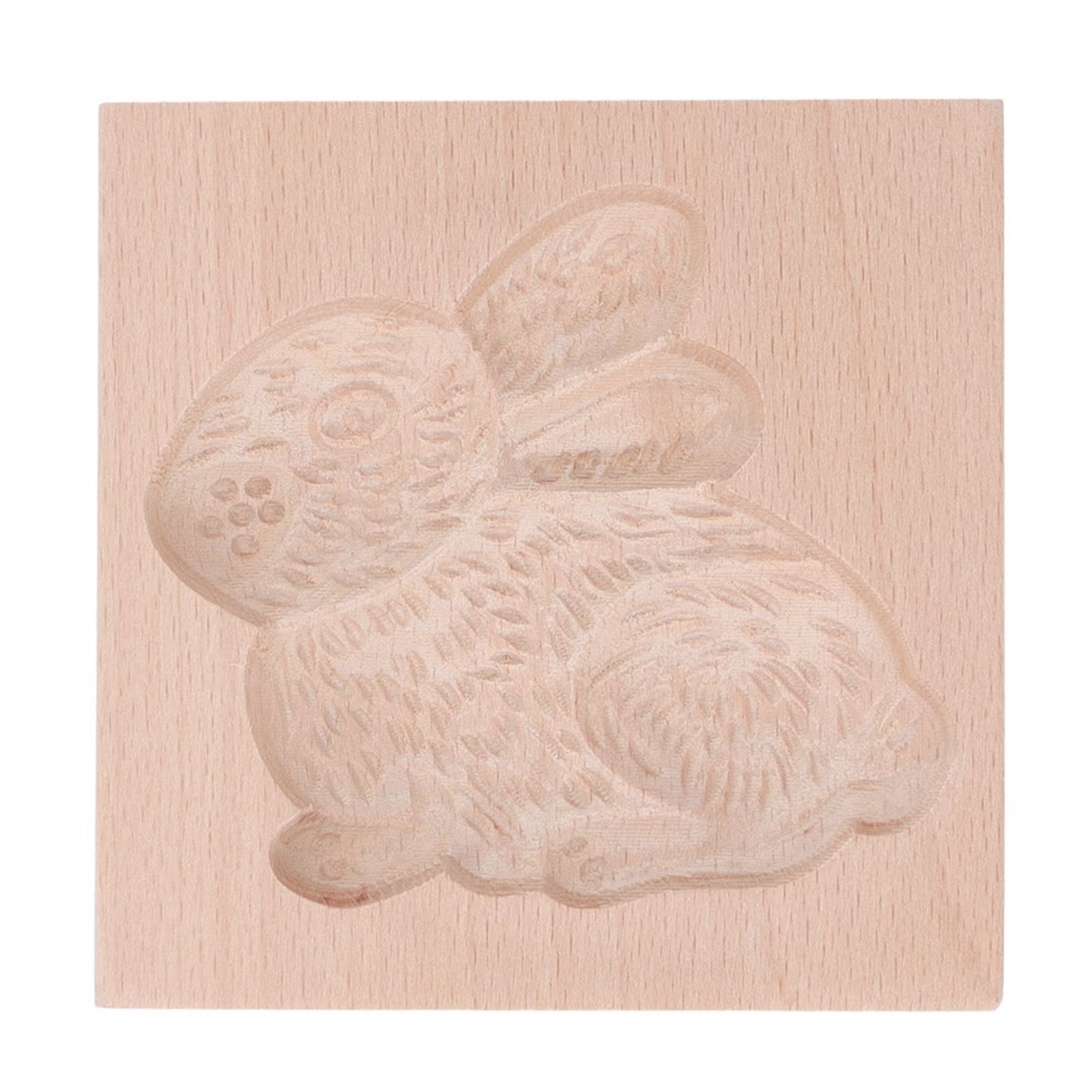 Wooden Cookie Mould Beechwood Reusable Washable Biscuit Press Stamp Mold for view 10