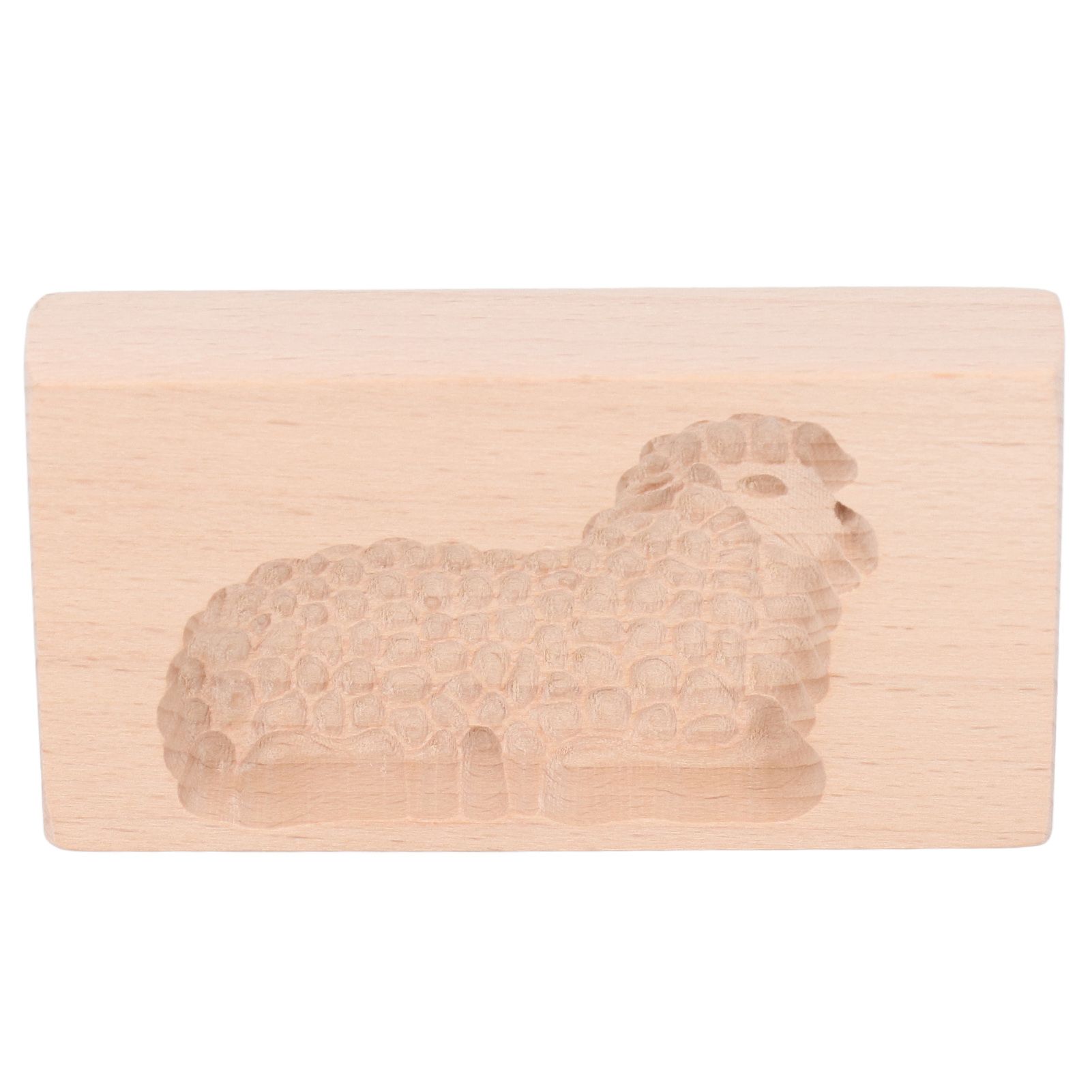 Animal Cookie Mold Lovely Vivid Wooden Biscuit Press Stamp Easy Demoulding view 2