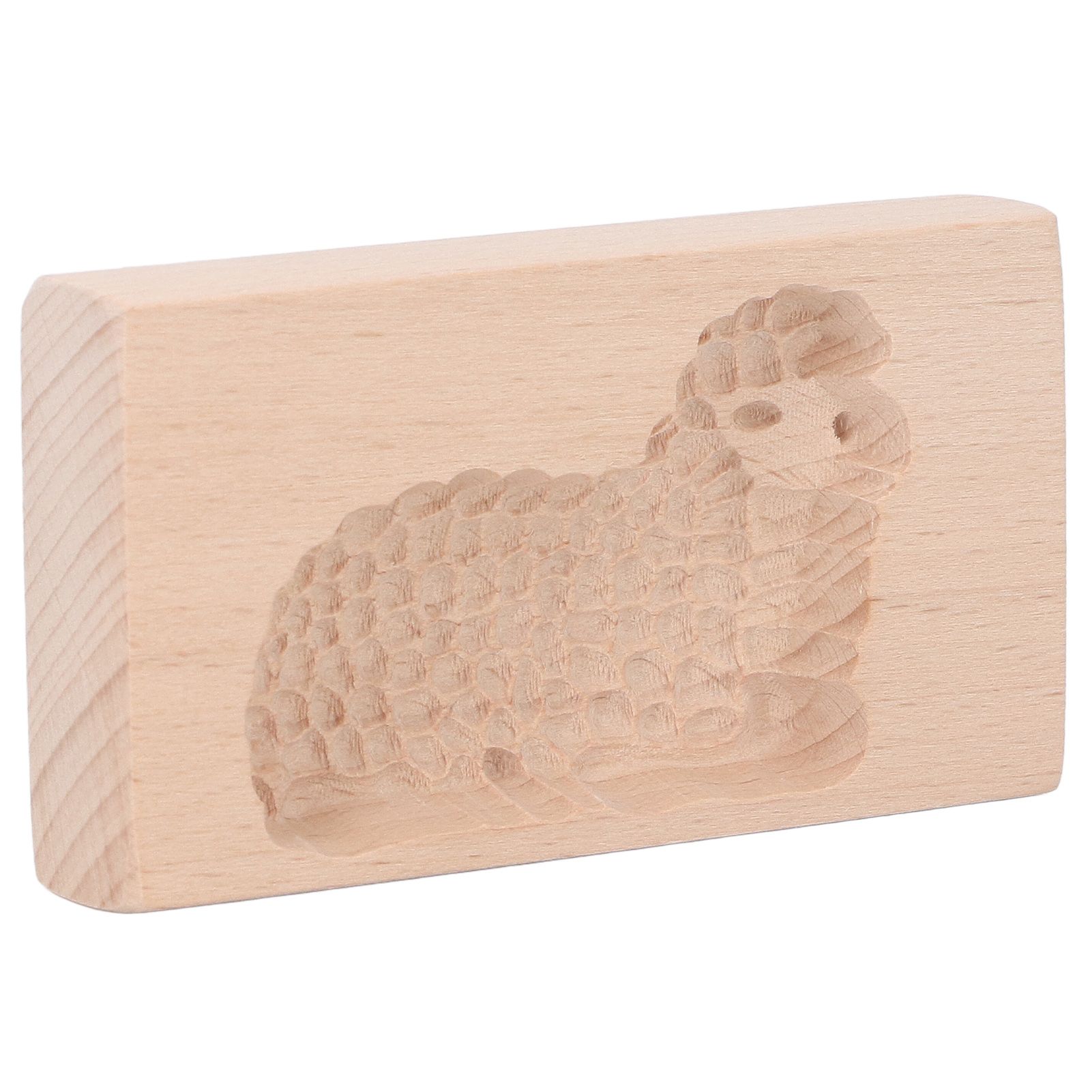 Animal Cookie Mold Lovely Vivid Wooden Biscuit Press Stamp Easy Demoulding view 4