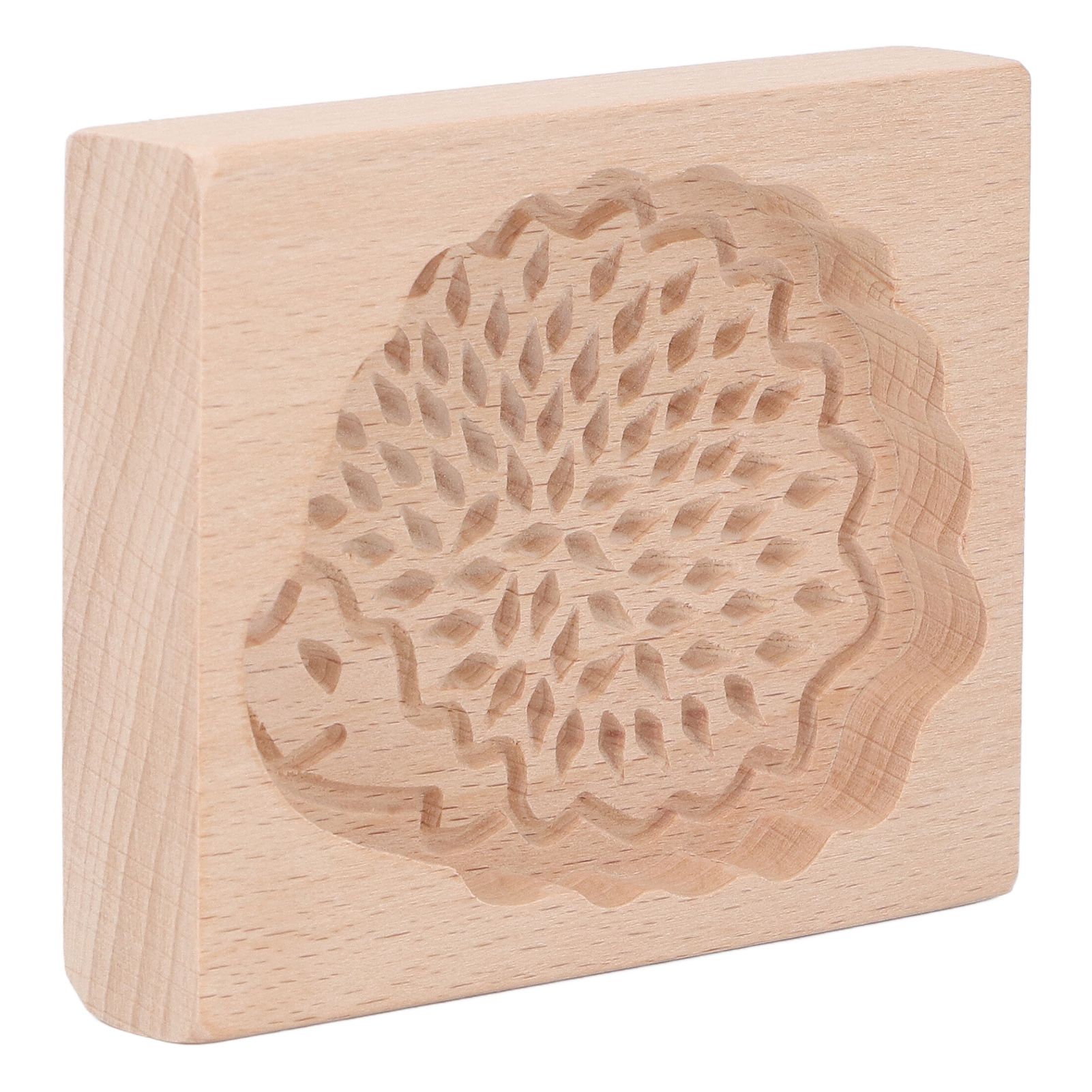 Animal Cookie Mold Lovely Vivid Wooden Biscuit Press Stamp Easy Demoulding view 2